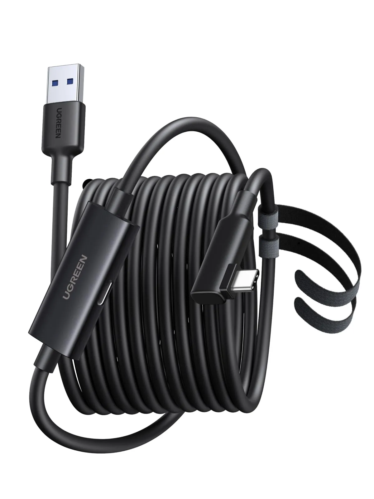 UGREEN Cavo Link 5M USB 3.0, Compatibile co Meta Quest 3s Quest 3 Quest 2/Pro/PC Steam VR Accessori, 5Gbps Trasferimento Dati