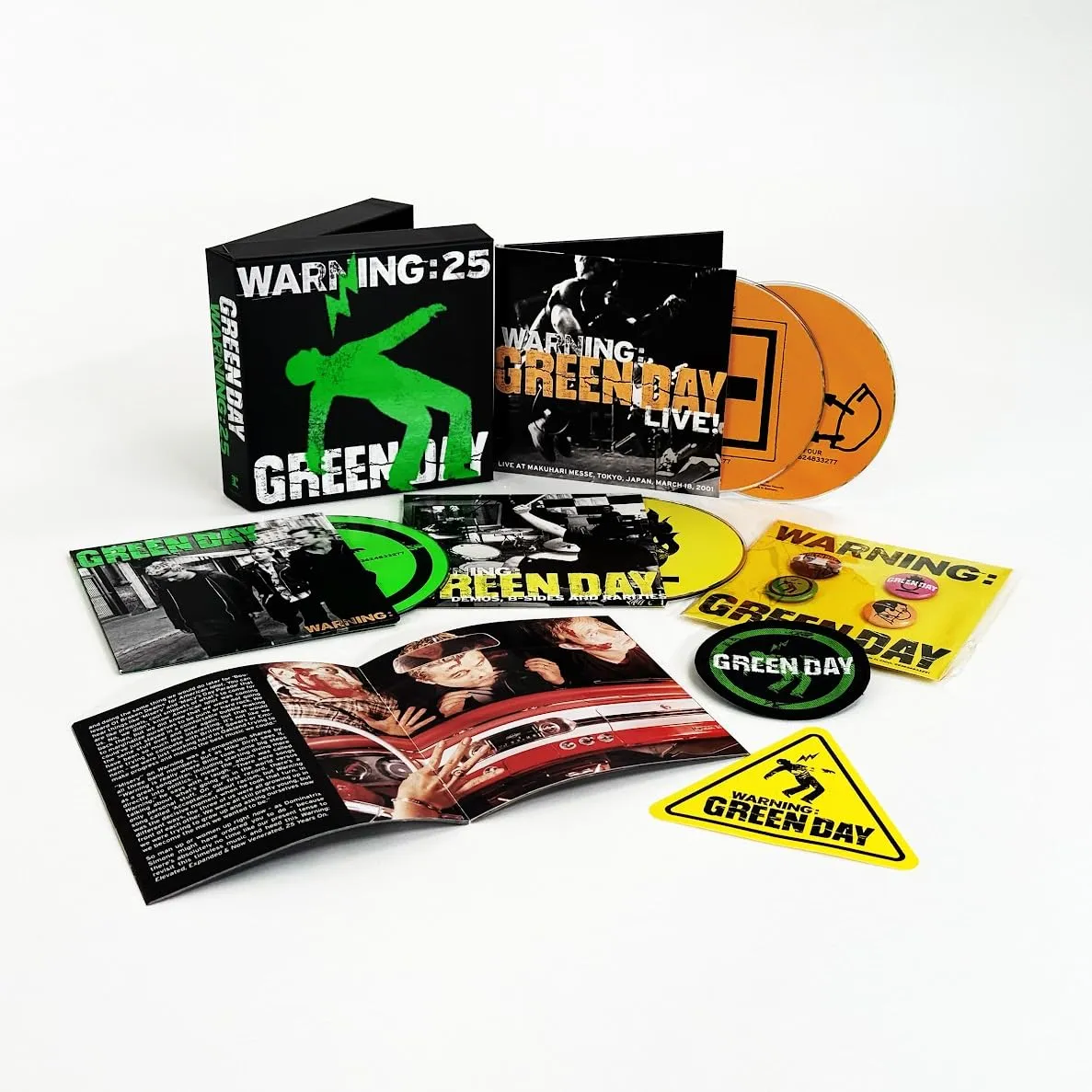 Warning 25th Anniversary 4 CD