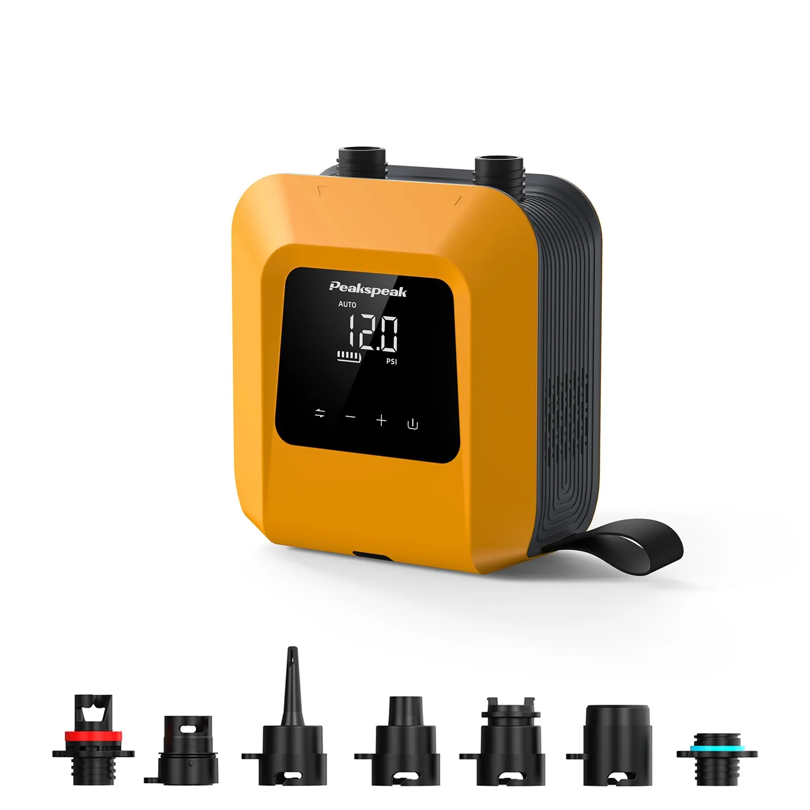 Peakspeak Pompa elettrica per SUP ricaricabile 20PSI, a doppio stadio, gonfiaggio e sgonfiaggio, adatta per stand up paddle, barche, kayak e tende