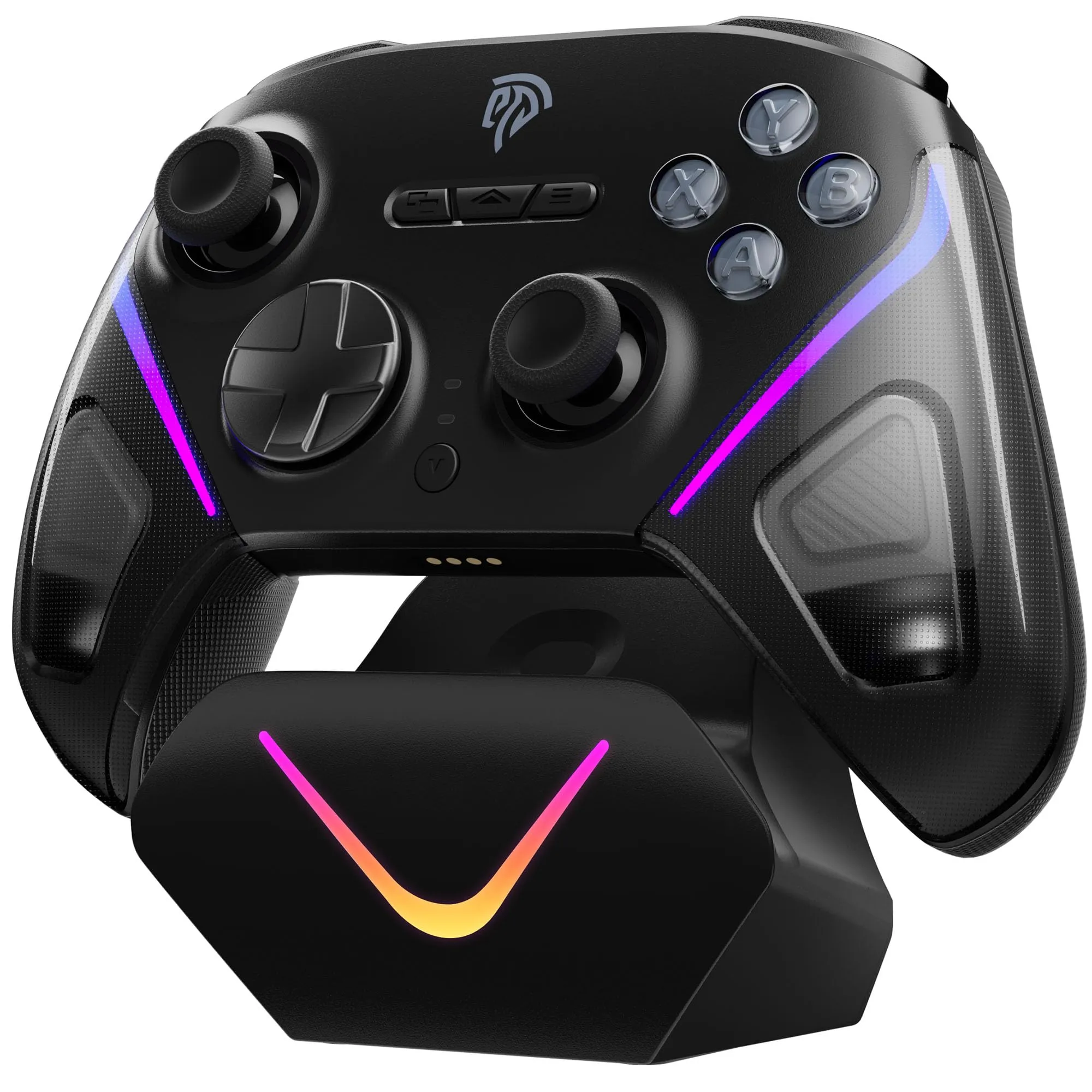 EasySMX D10 Elite Controller Wireless PC con Base di Ricarica– Joystick TMR– Trigger Hall a Doppia Modalità– Pulsanti Meccanici– Polling 1000 Hz– RGB per PC/Switch/Mobile– Idea Regalo per Gamer