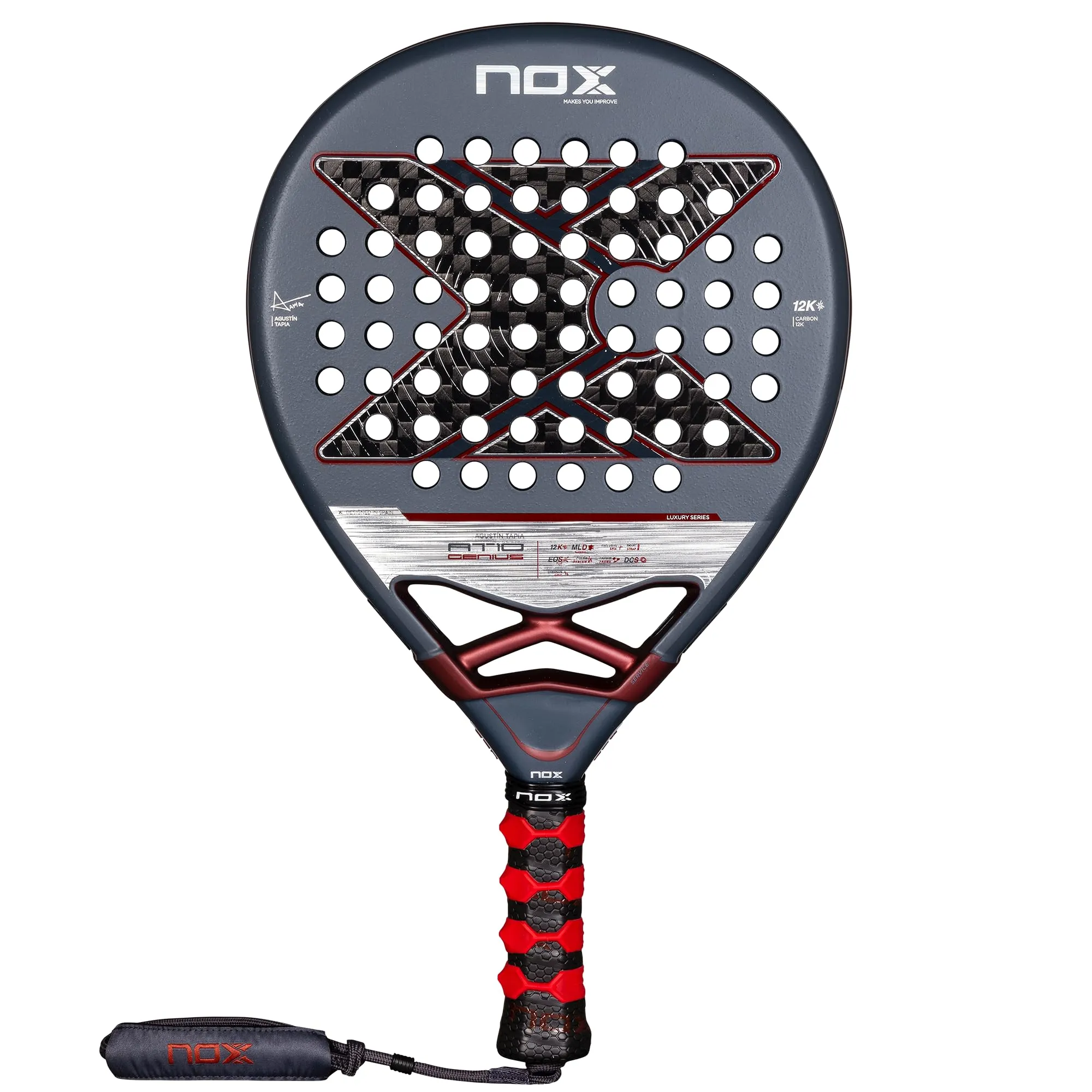 Nox Pala Pádel AT10 Luxury Genius 12K Agustin Tapia 2025