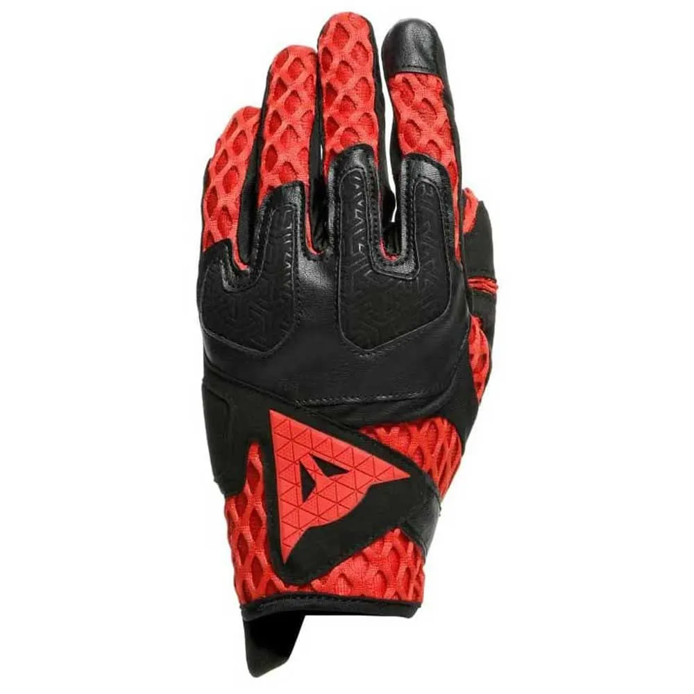 DAINESE AIR-MAZE UNISEX GLOVES BLACK RED XXL