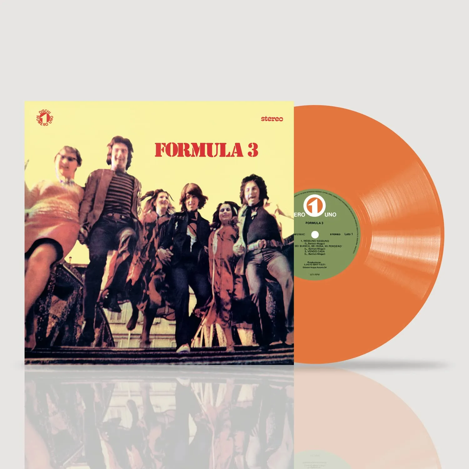 Formula 3, 180 gr Coloured ORANGE