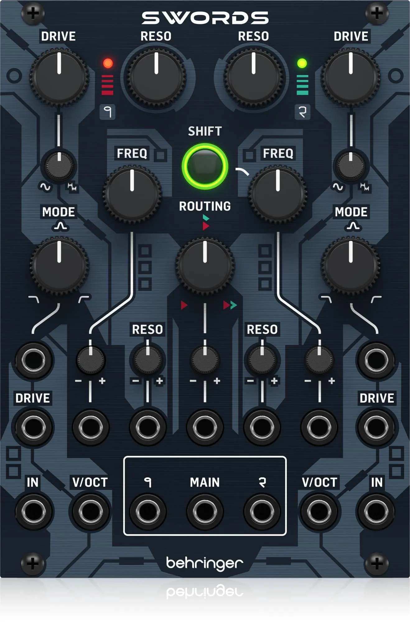 Swords - Filtro sintetizzatore modulare