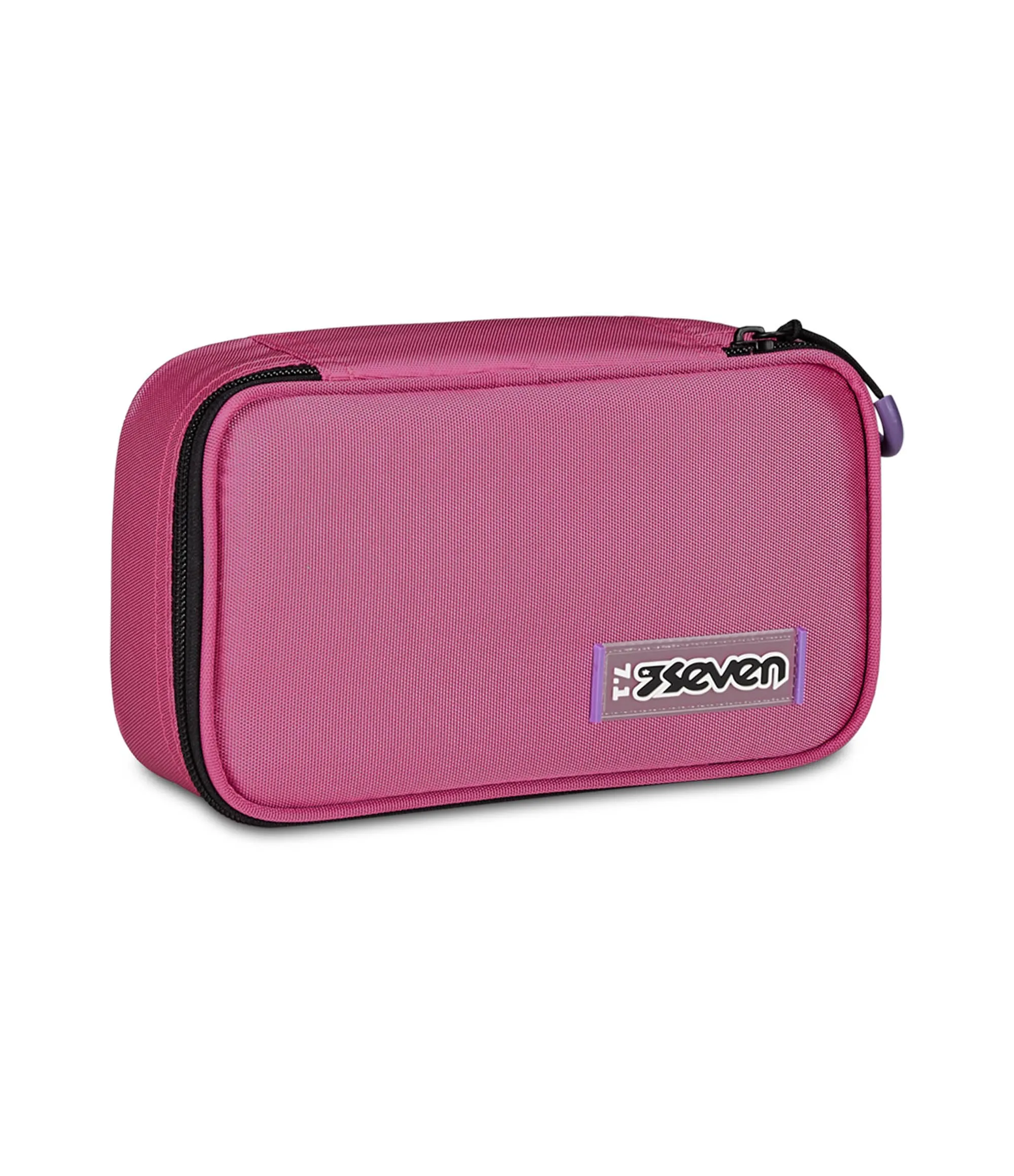 Seven Astuccio Scuola Quick Case, Rosa, Freethink, Portapenne Completo Di Penne, Matite, Colori, Accessori Zaino, Elementari, Medie, Bambina Ragazza