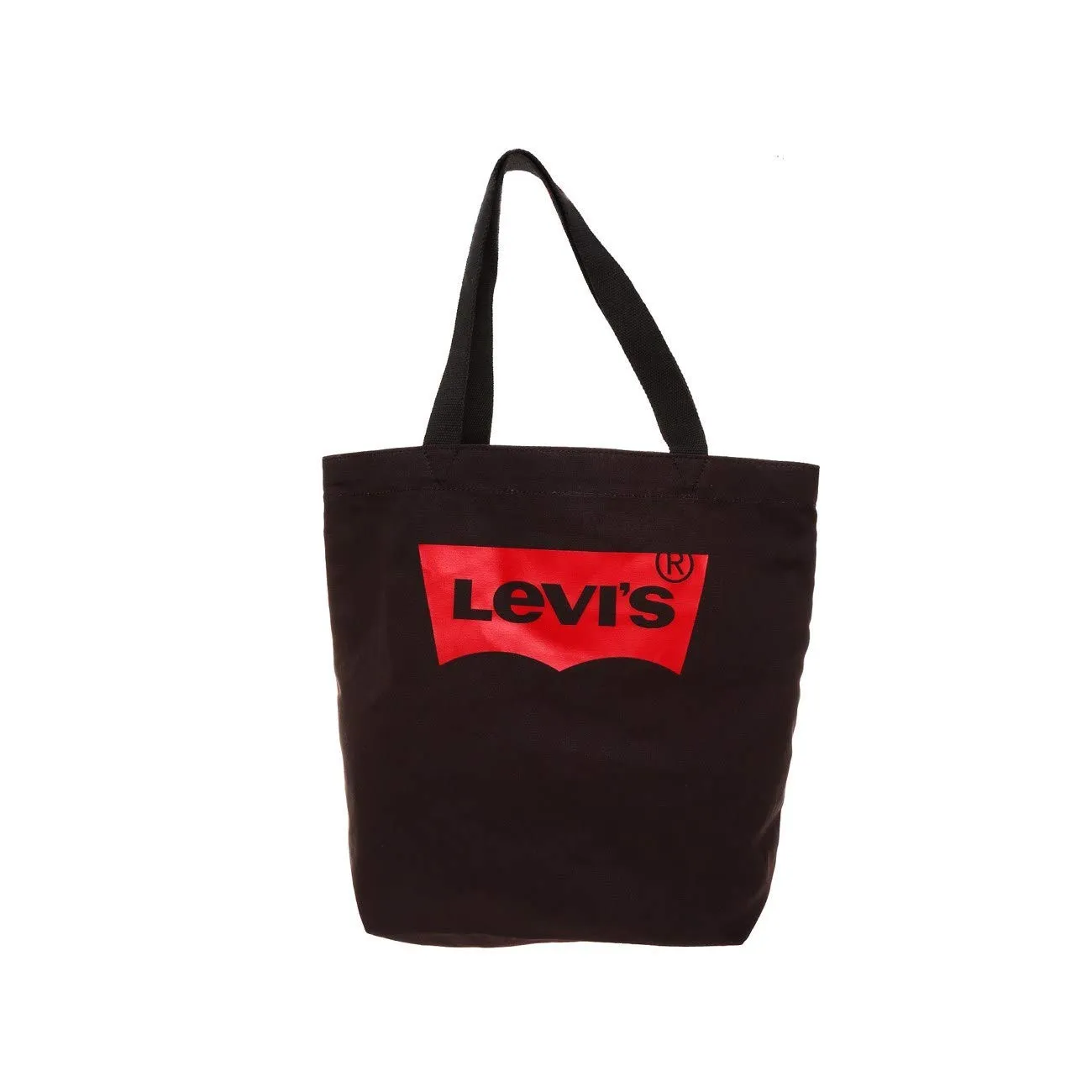 Levi's Women's Batwing Tote, Senza chiusura, Tela, Donna, Nero (Regular Black), 30x14x39 centimeters (W x H x L)