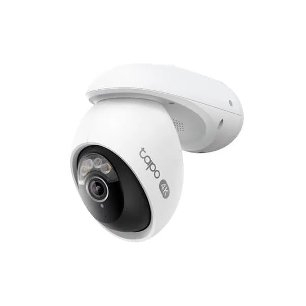 TP-Link Tapo C560WS | Telecamera di sicurezza Wi-Fi 6 per esterni 4K 8MP | Riconoscimento facciale locale | Rilevamento di esseri umani/animali domestici/veicoli | Visione notturna colorata Starlight