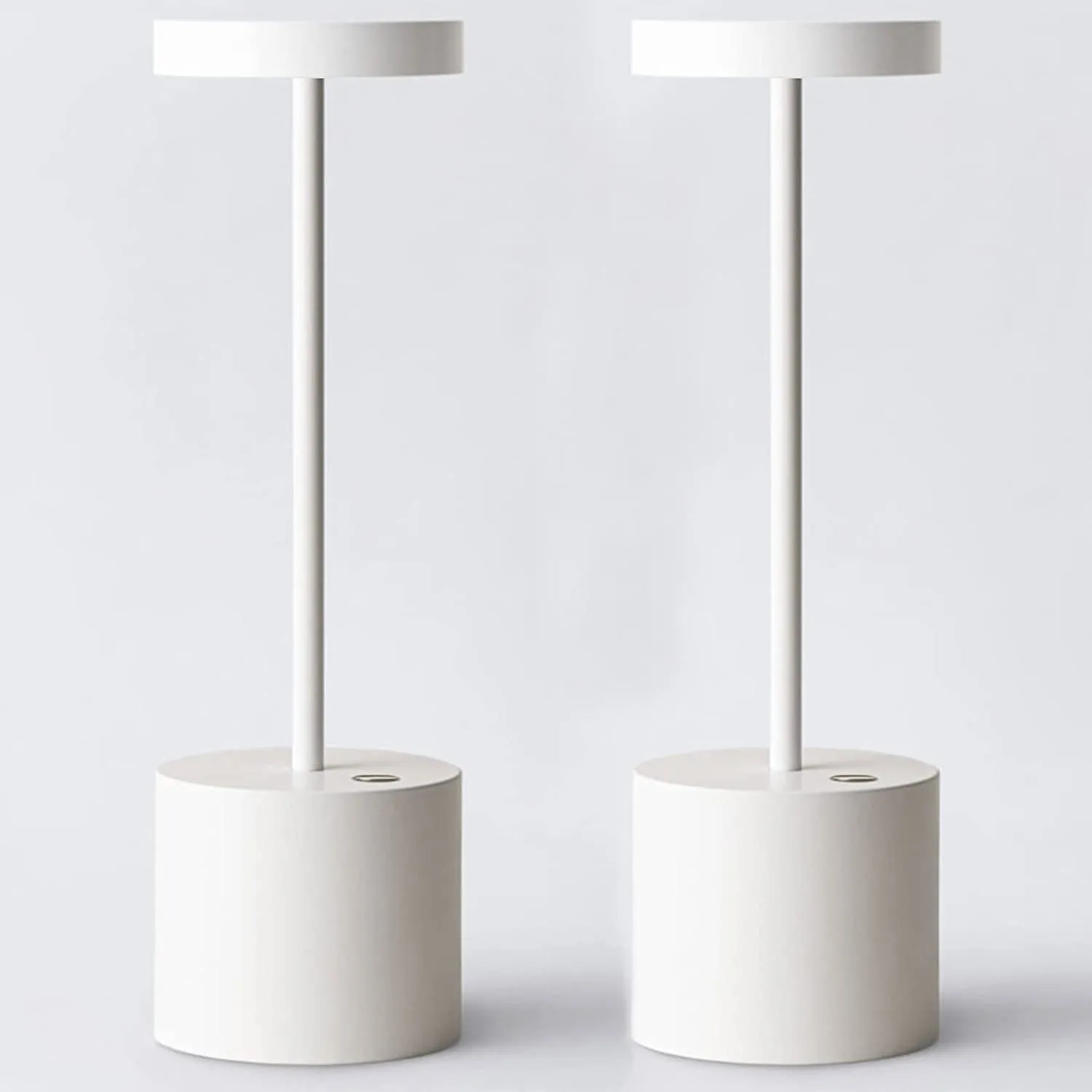 HYMZP Lampada da Tavolo Senza Fili，Ricaricabile LED Eye-Protect Lampada da Tavolo,Lampada da comodino dimmerabile di livello 2, Lampada in metallo, per Sala da Pranzo,Camera da Letto,All'aperto…