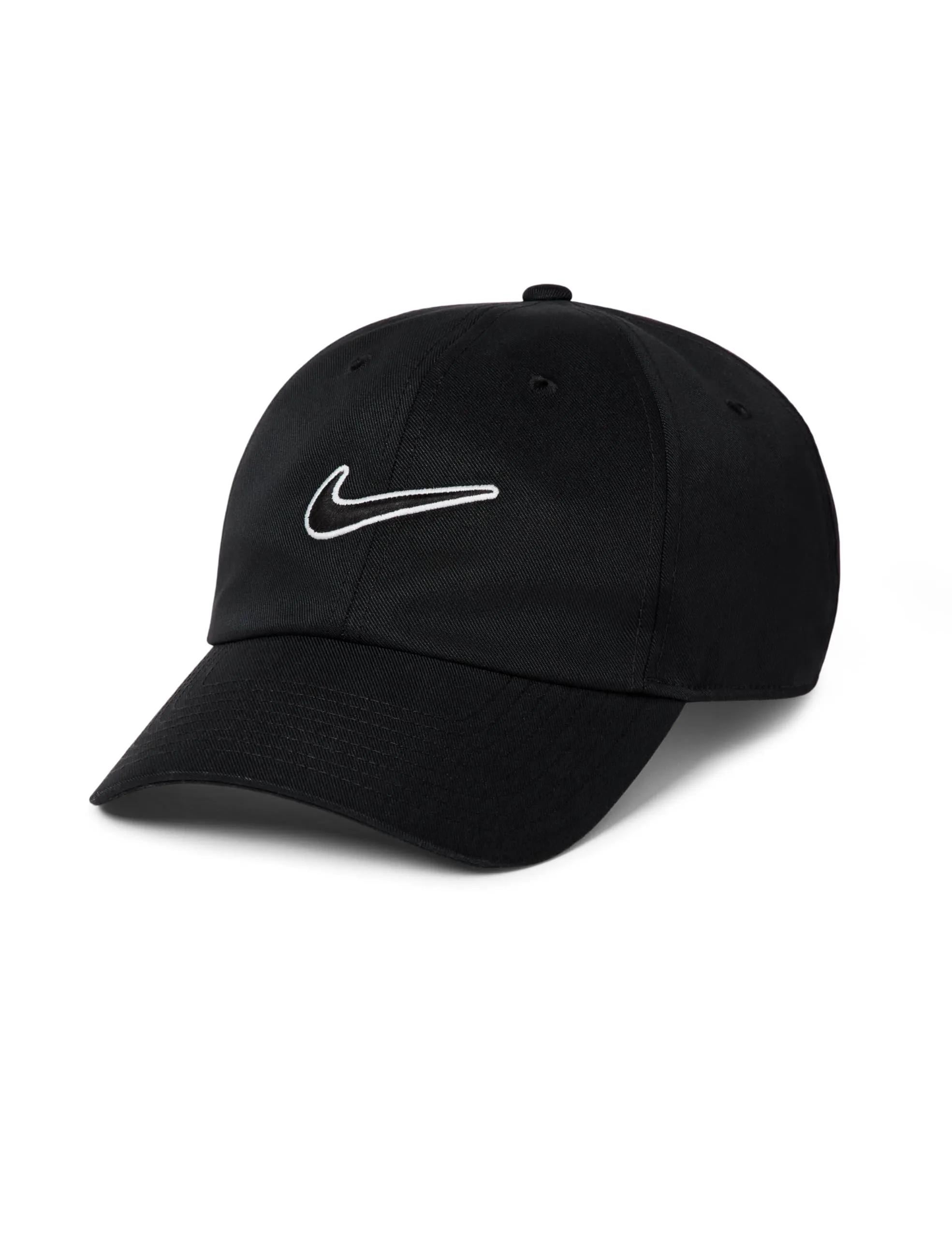 NIKE FB5369-010 U NK Club cap U CB SWSH L Berretto Unisex Adulto Black/Black Taglia S/M