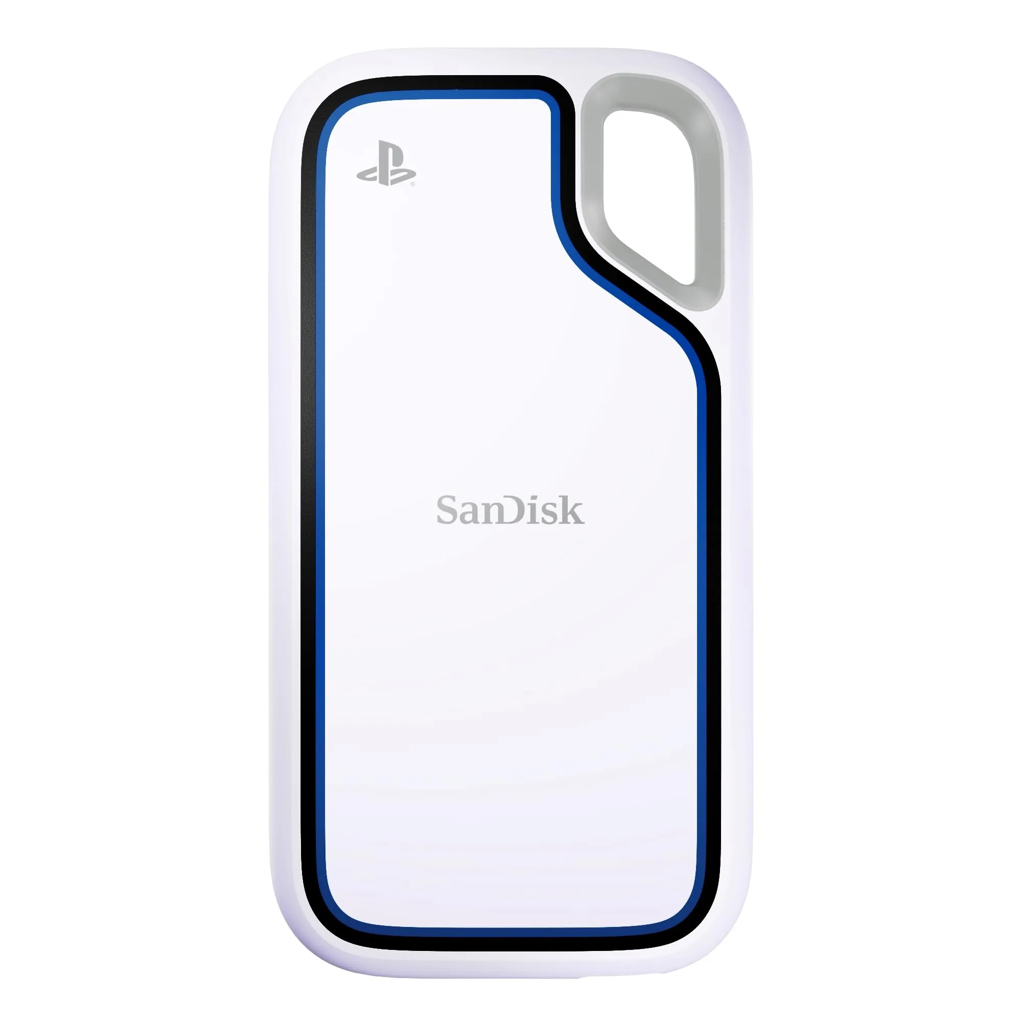 SanDisk Extreme Portable SSD per console Playstation 5 e PC's 1TB, velocità di lettura fino a 1000MB/s, Resistente all'acqua e alla polvere, e alle cadute da 3 metri, Un mese di prova di Nitro Discord