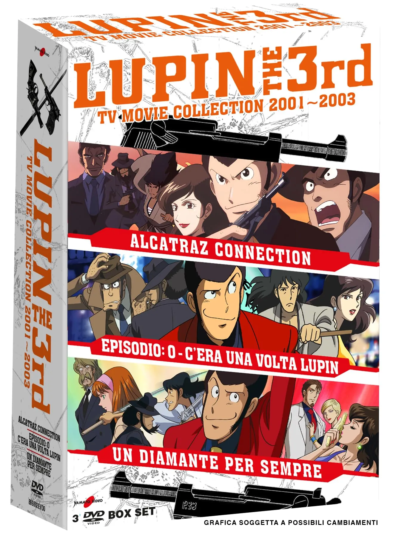 Lupin III - Tv Movie Coll."2001 - 2003" - (3 Dvd)
