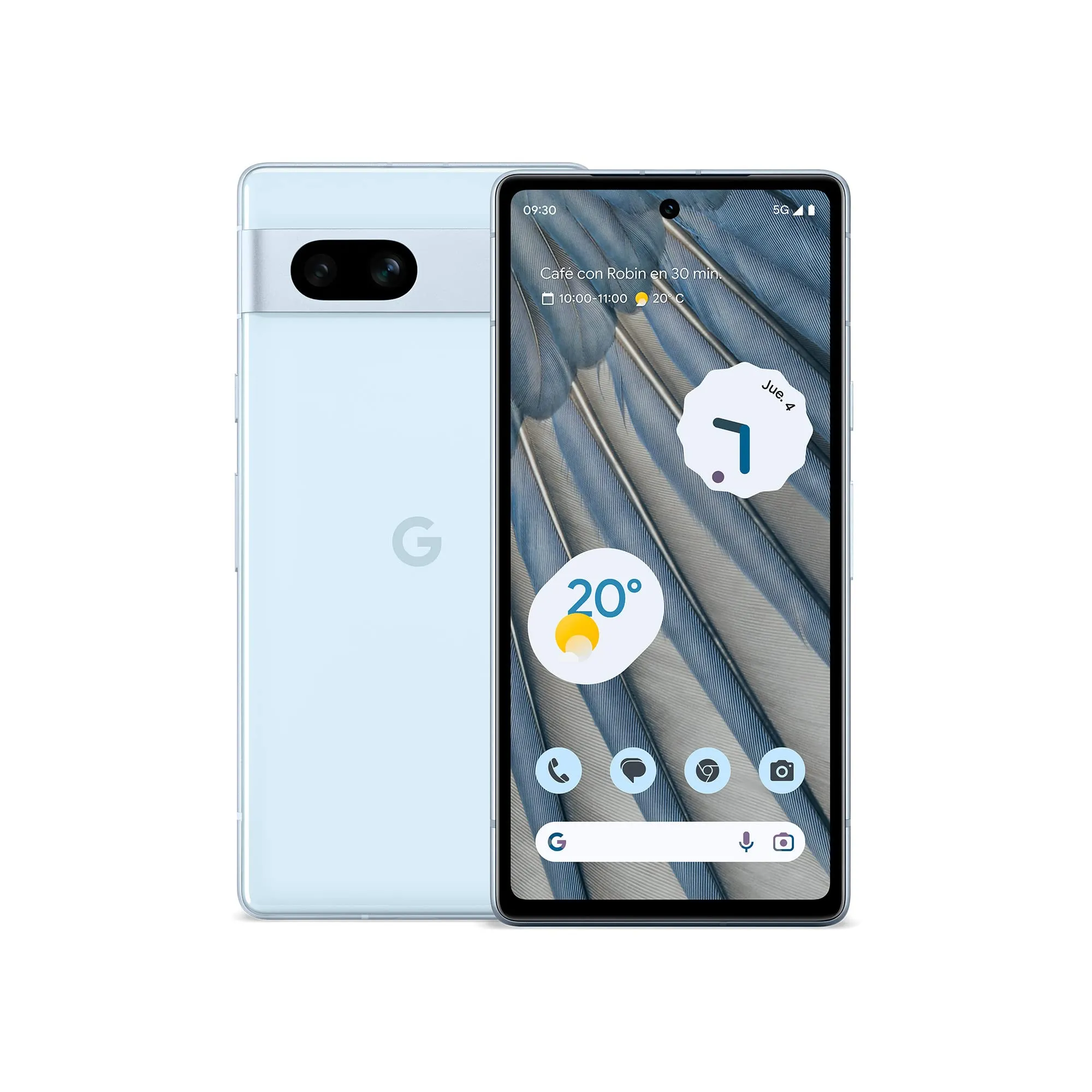 Google Pixel 7a 15,5 cm (6.1") Doppia SIM Android 13 5G USB tipo-C 8 GB 128 GB 4385 mAh Blu (Rinnovato)