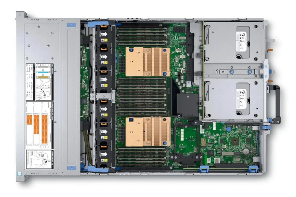 Dell PowerEdge R740XD | 24x SFF | 2x 18core Xeon Gold 6140 | 128GB | 2x 1.2TB SAS | Perc H730 | IDRAC 9 | 2x psu | (VSAN Ready Node)(Ricondizionato certificato) (Senza sistema operativo)