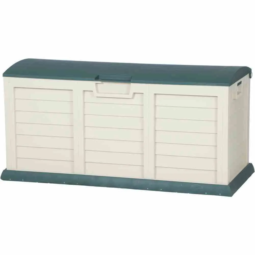 Baule MAXI cassapanca in resina esterno L140xP61xH69cm giardino bambini 000811