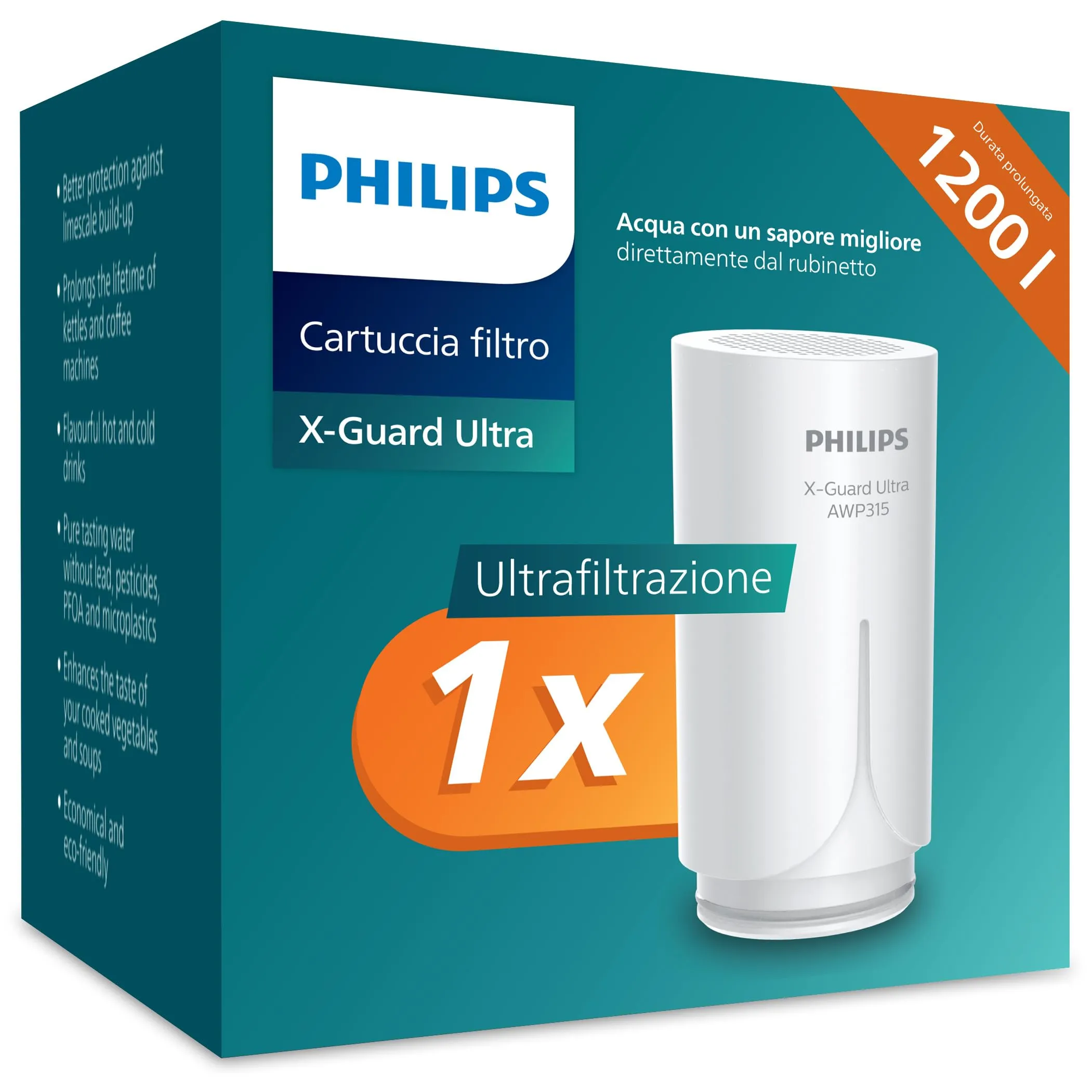Philips Water X-Guard On Tap Water Ultrafiltration Filter Cartridge