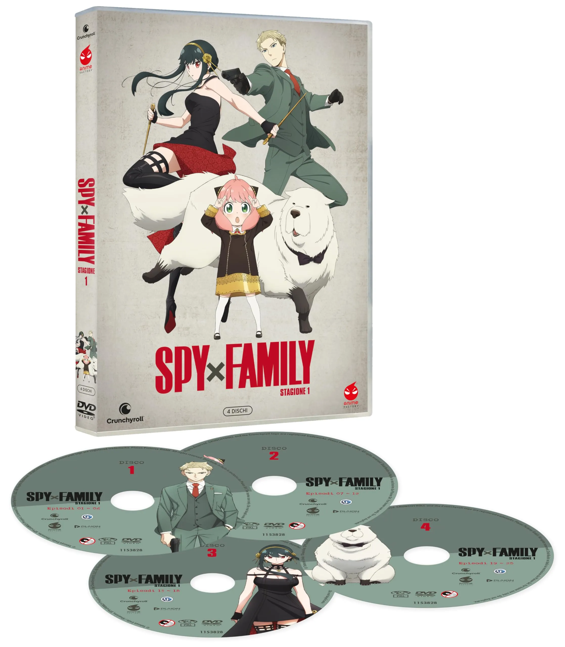 Spy x Family - Stagione 1 (4 DVD)