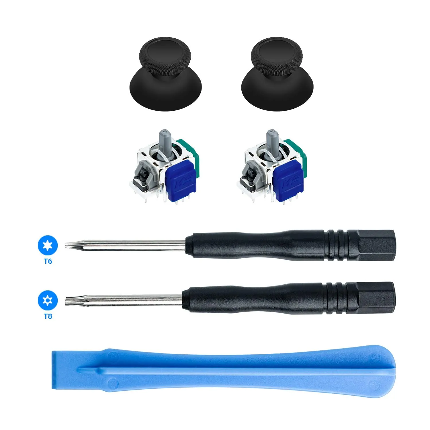 Mcbazel TMR Elettromagnetico Joystick Analogico, Analog Stick di Ricambio di Riparazione per Xbox Series X/S, Xbox One, Xbox One X/S Controller, No Drift