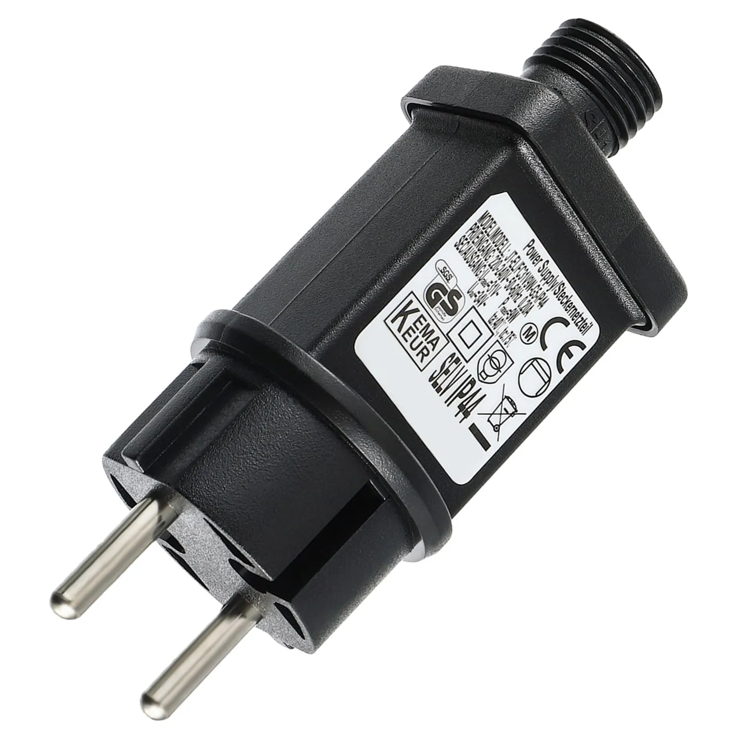 SIGANDG 31V 9W Spina Trasformatore, IP44 Trasformatore LED Adattatore Alimentatore, 8 modalità con funzione di memoria e timer per illuminazione natalizia luci di Natale luci fiabesche