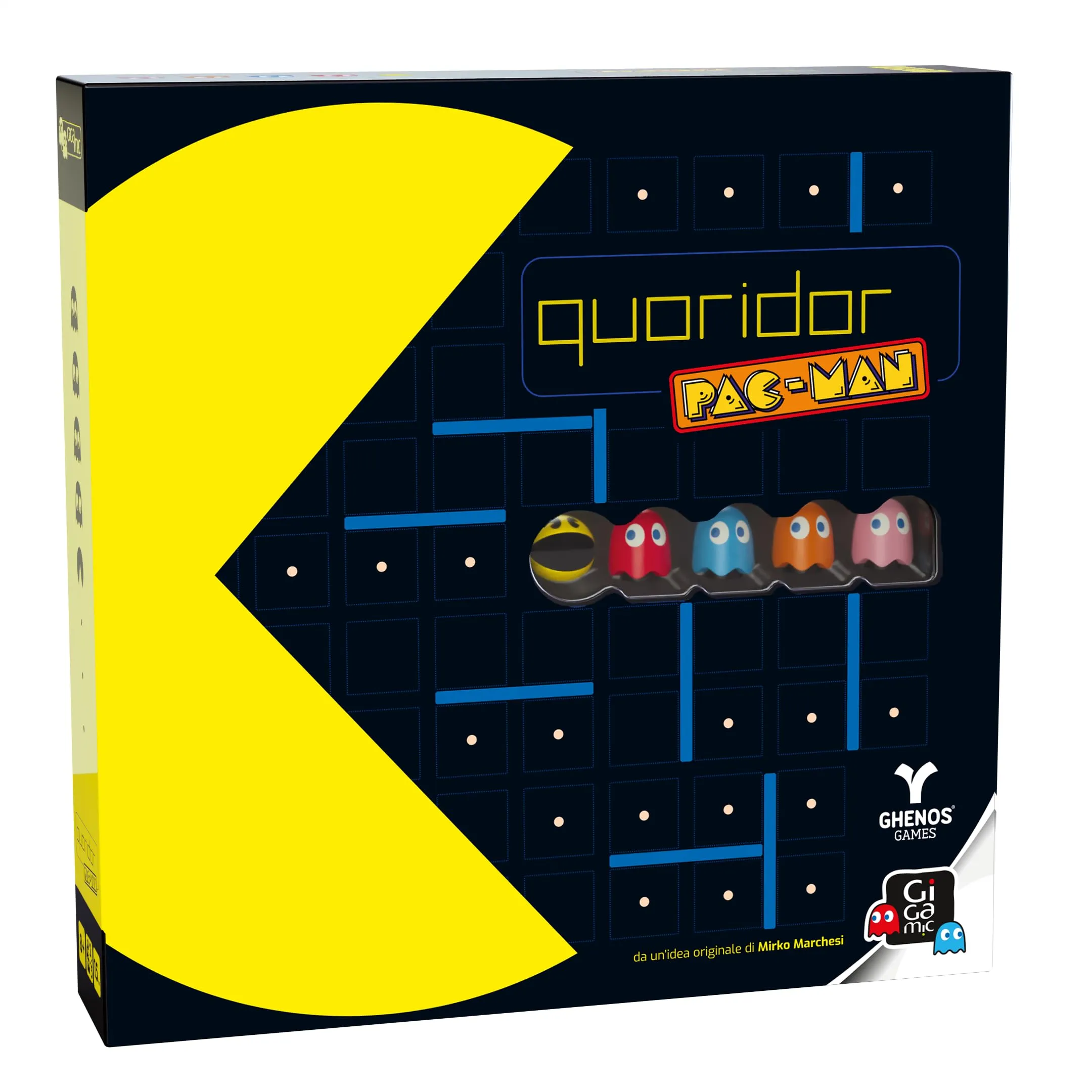 Ghenos Games Quoridor - Edizione Italiana - Gioco Astratto e di Strategia - Anni 8+ - 2-5 Giocatori