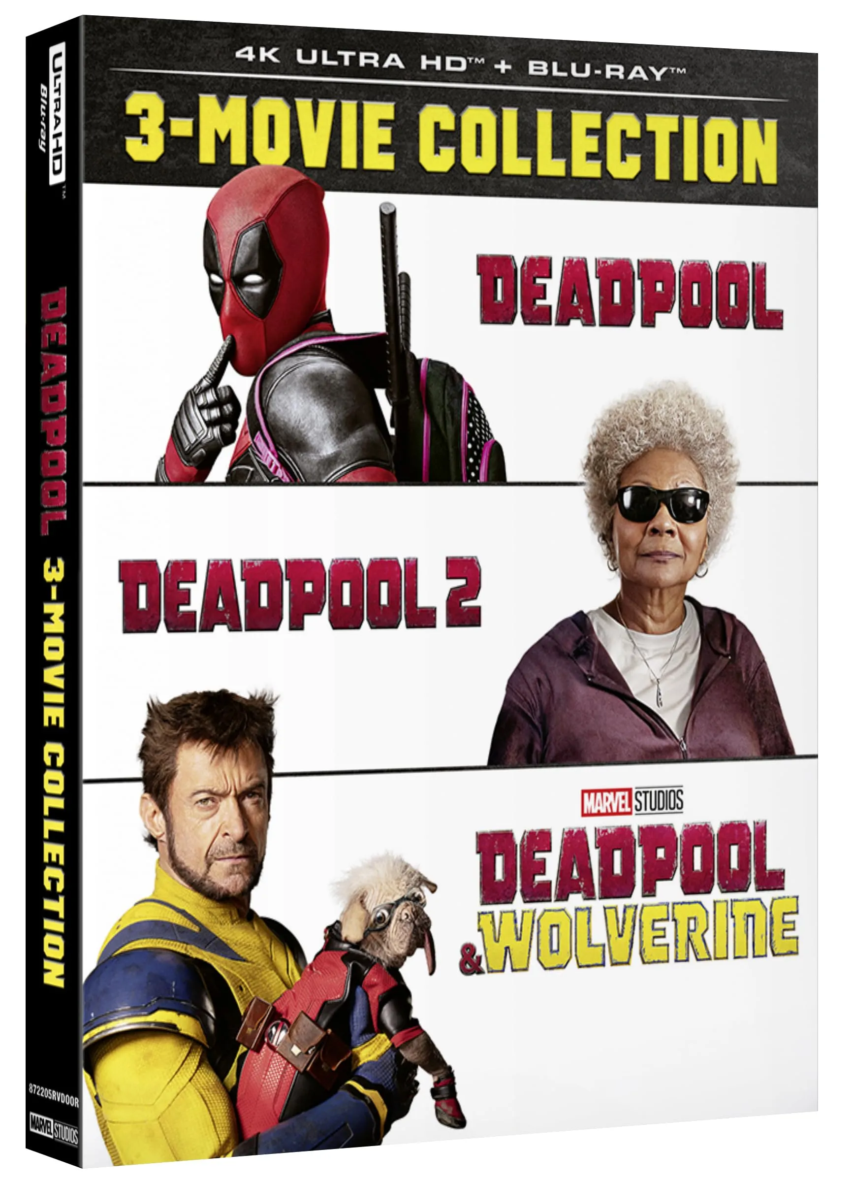Cofanetto Deadpool 1-3 - 4K (Bd 4K + Bd Hd)