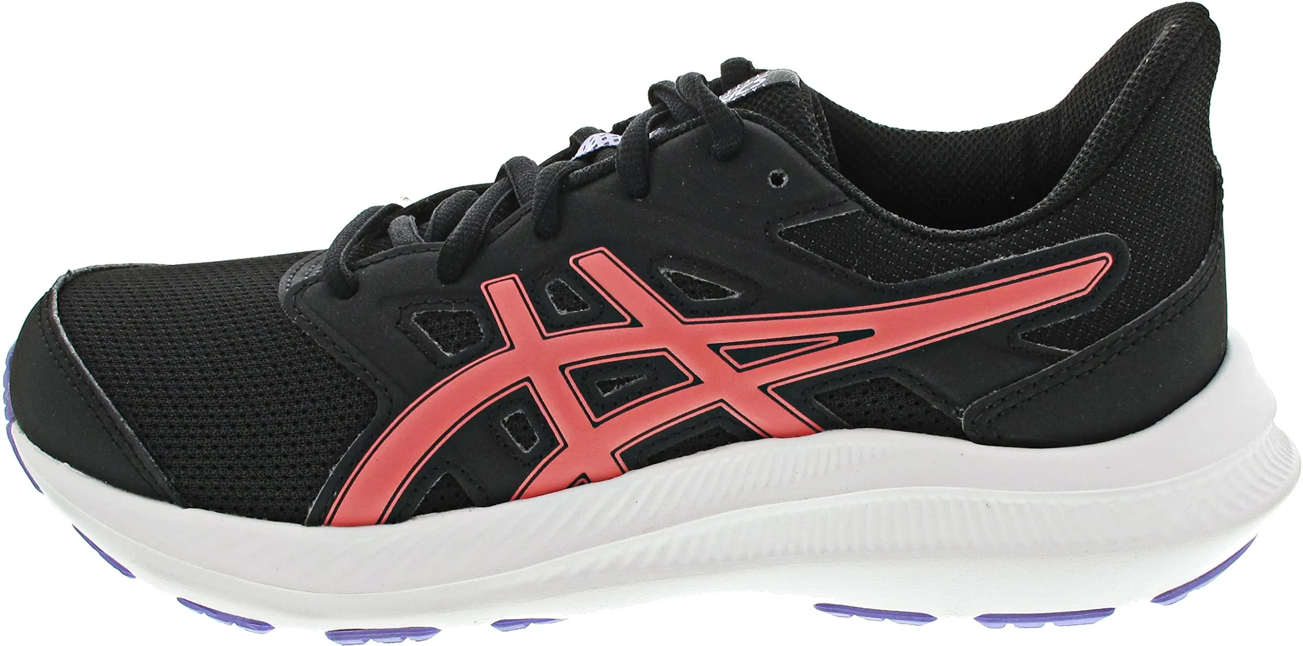 ASICS JOLT 4 GS, Sneaker, Nero/Papaya, 38 EU
