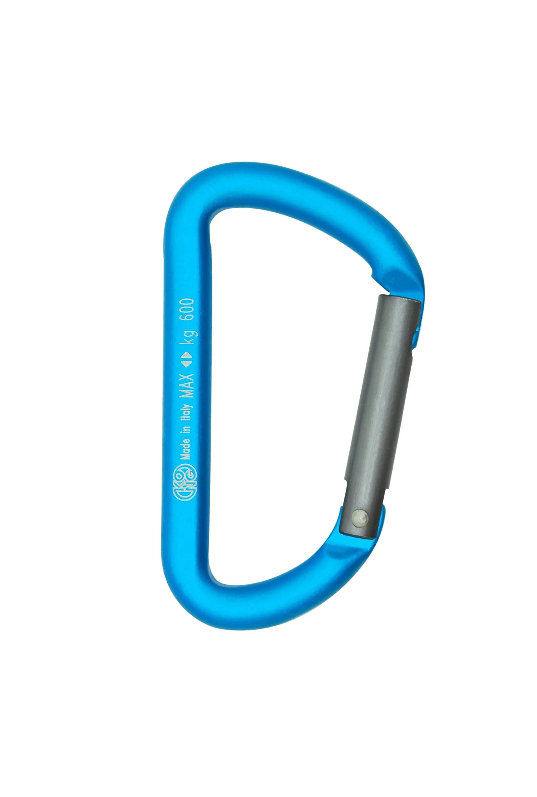 Kong. Mini D. Moschettone Portachiavi o Supporto Accessori. In Lega di Alluminio. Colori Vari: scelta non disponibile. 80x44mm. Made in Italy. 1 Unità. Peso 26g