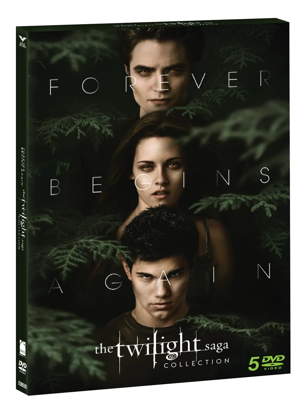 Cofanetto The Twilight Saga: Forever Begins Again - Dvd (5 Dvd)