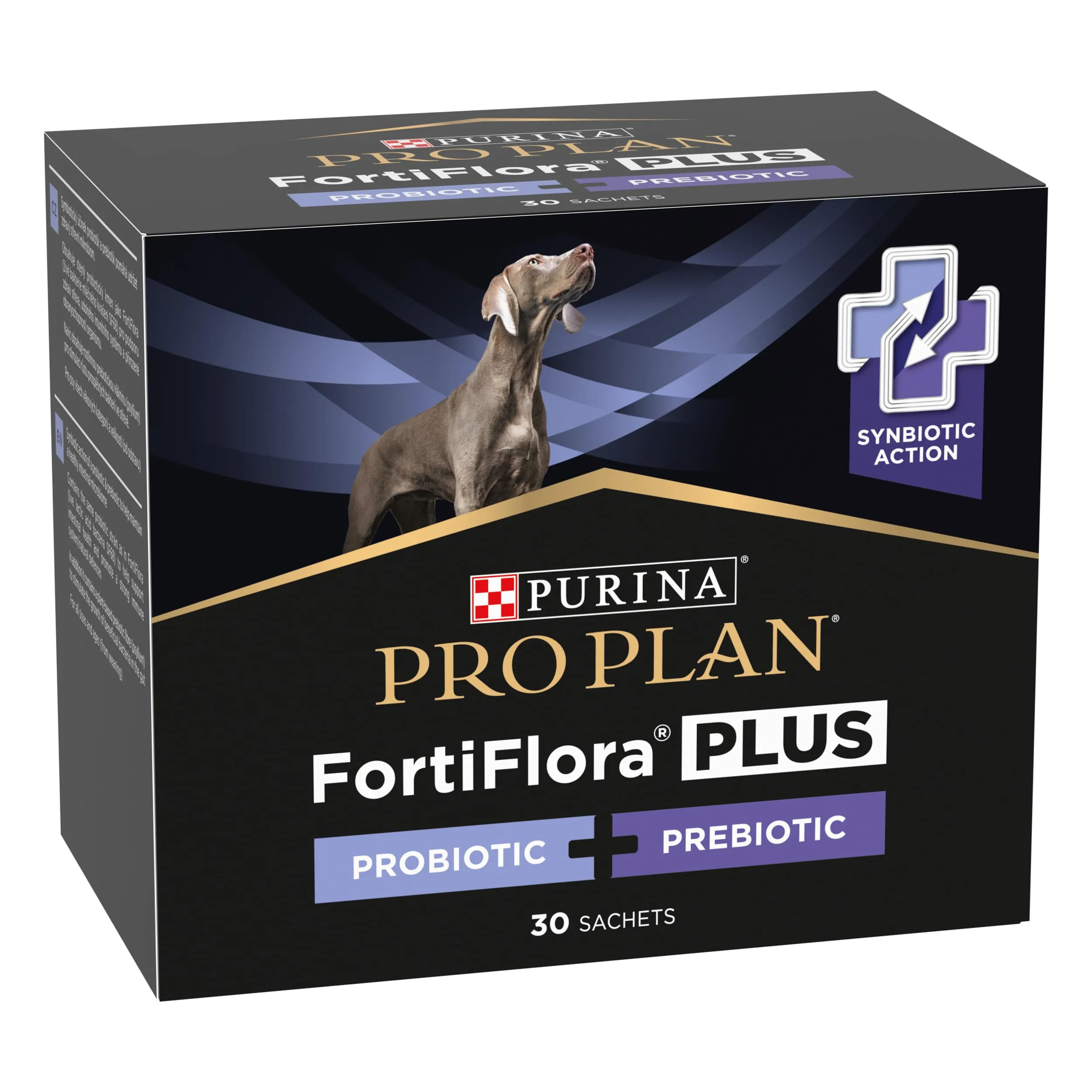 PURINA | ProPlan FortiFlora Plus cani, 30 buste x 2 grammi - Aiuta a mantenere la salute del microbioma intestinale