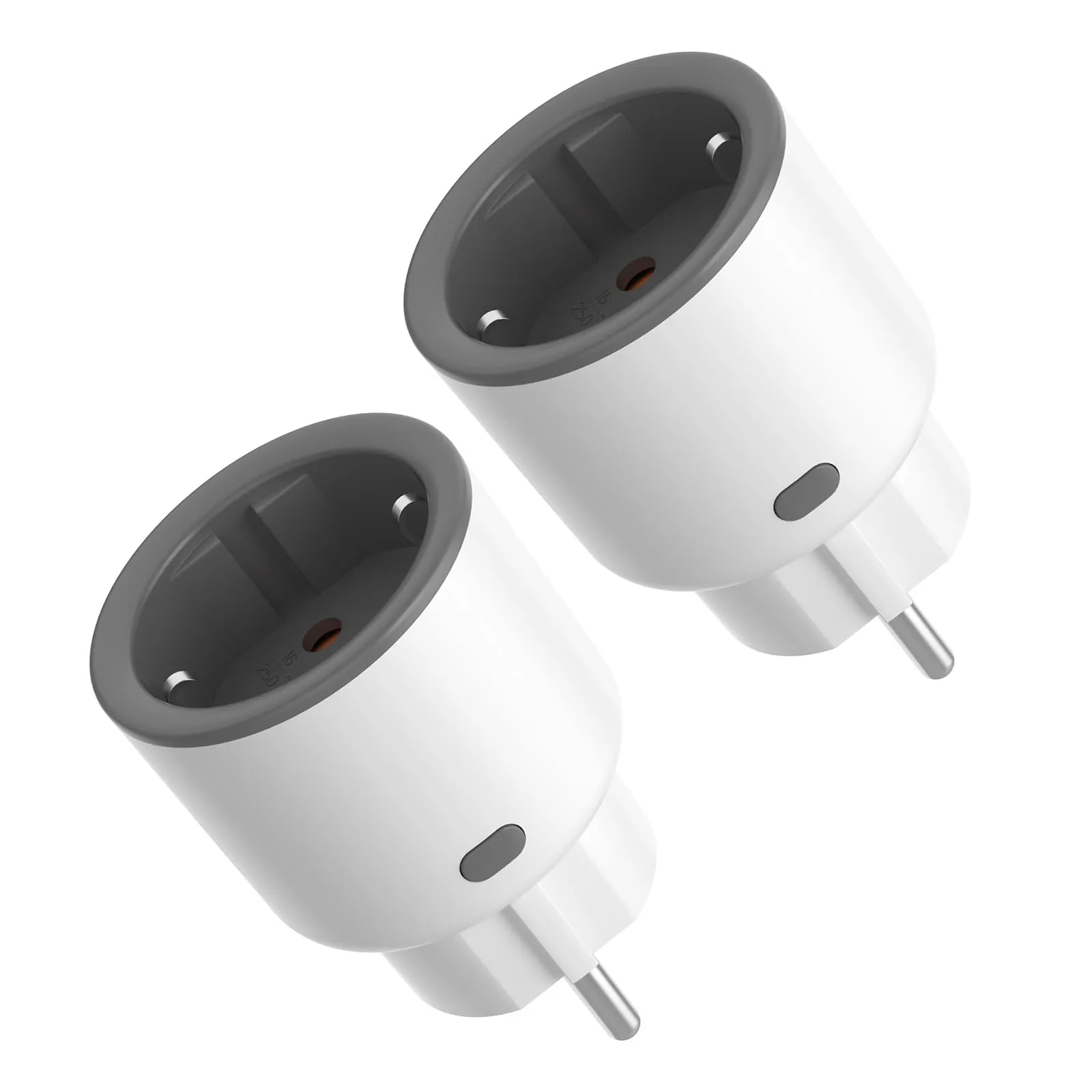 SONOFF S60TPF 2PCS Presa Smart 16A 2.4G WIFI Intelligente Smart Plug with Timer, Power Statistics, Overload Protection, Voice Control, Compatible with Alexa, Google Home
