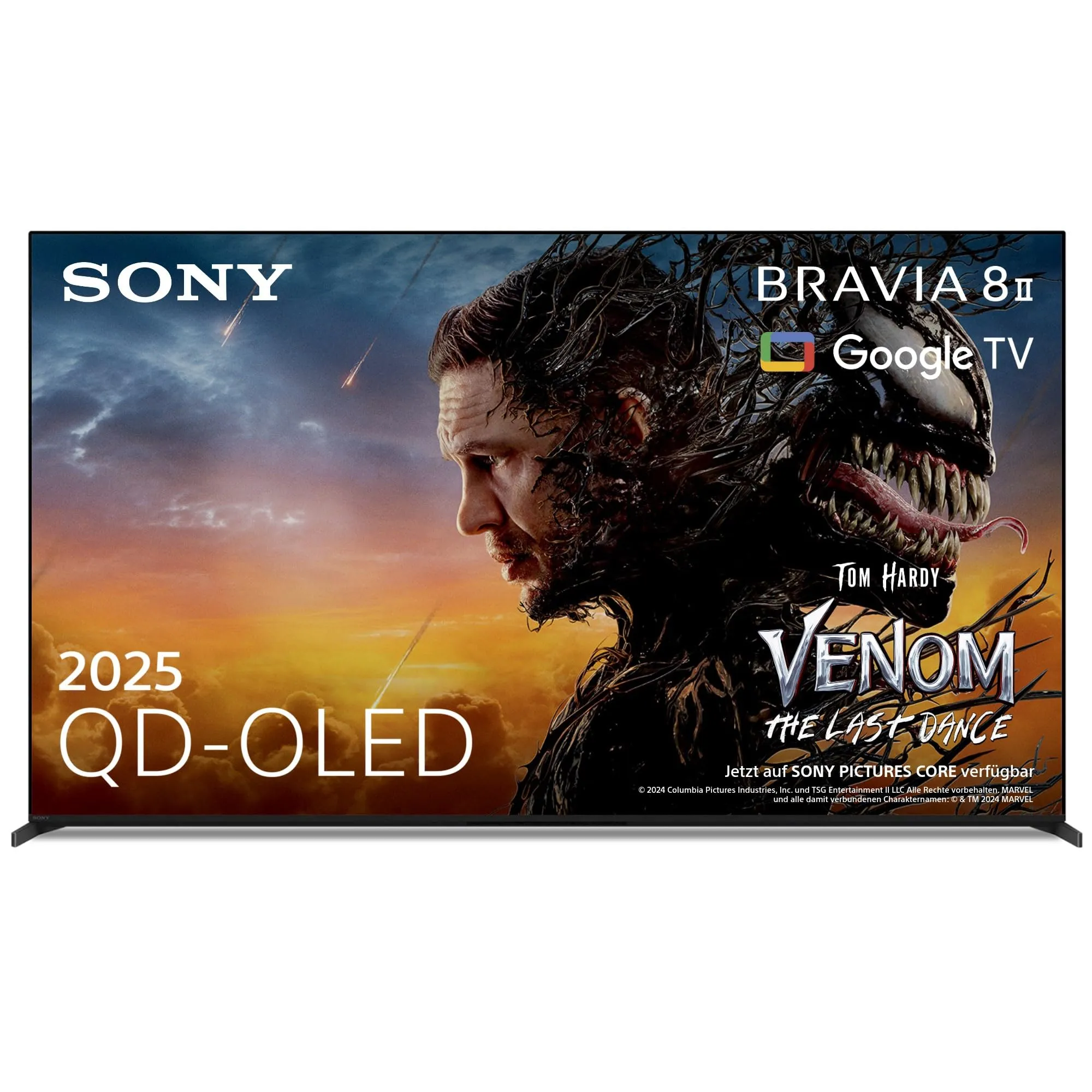 Sony K-55XR8 Televisione 55" 4K Oled Ultra HD Smart TV, HDR, DVB-T2, Hevc Main 10, Wi-Fi Nero