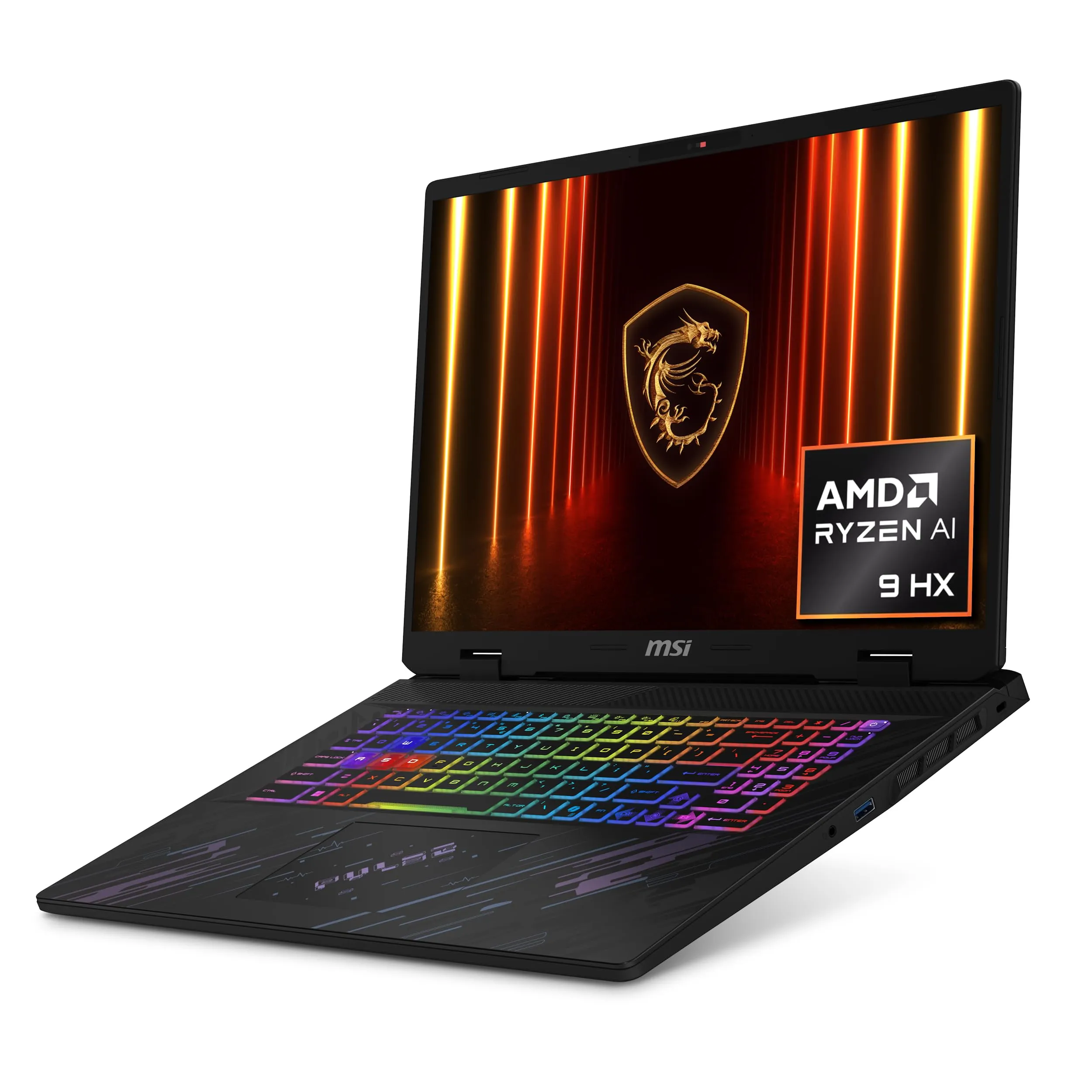 MSI Pulse A17 AI+ C3XWFKG-010IT, Notebook Gaming 17" QHD+ 240Hz, Ryzen AI 9 HX 370, Nvidia RTX 5060 8GB GDDR7, 1TB PCIe4, RAM 32GB DDR5 5600MHz, WiFi 6E, Win 11 Home [Layout e Garanzia ITA]
