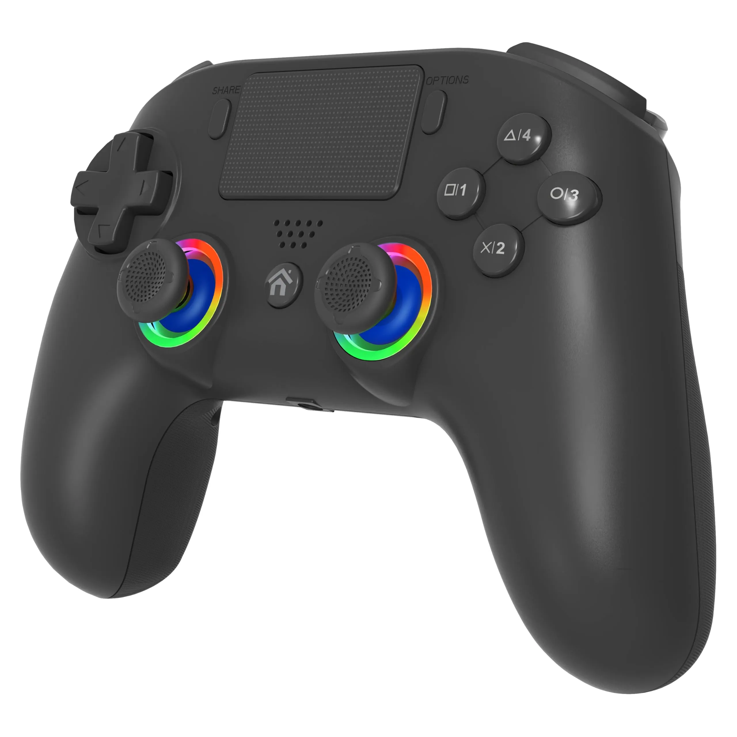 SUBSONIC - Controller per PS5 wireless con paddle e LED programmabili, vibrazione e funzione touch - Controller PS5 nero