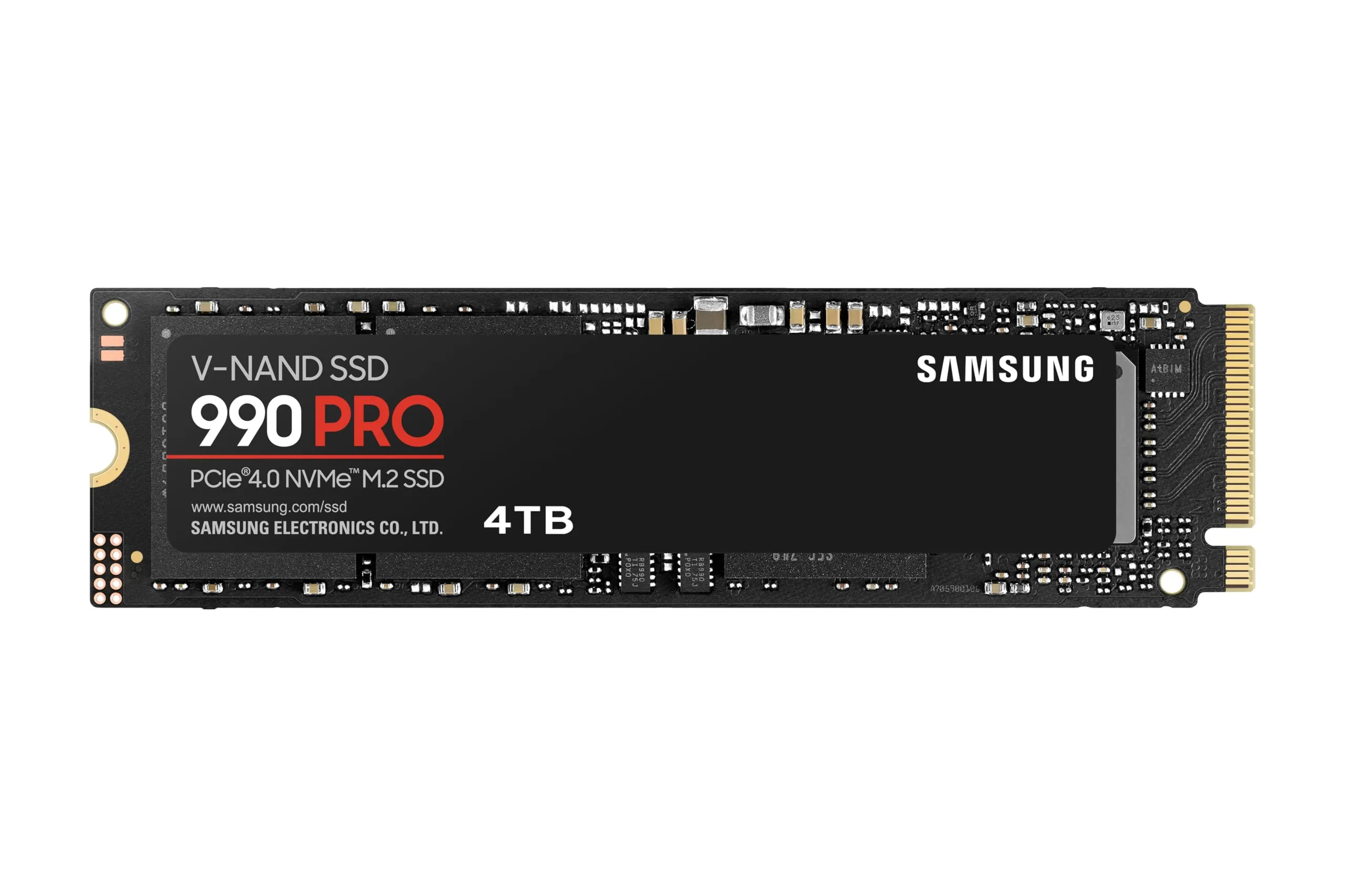 Samsung Memorie MZ-V9P4T0B 990 PRO SSD Interno da 4TB, compatibile con Playstation 5, PCIe NVMe M.2
