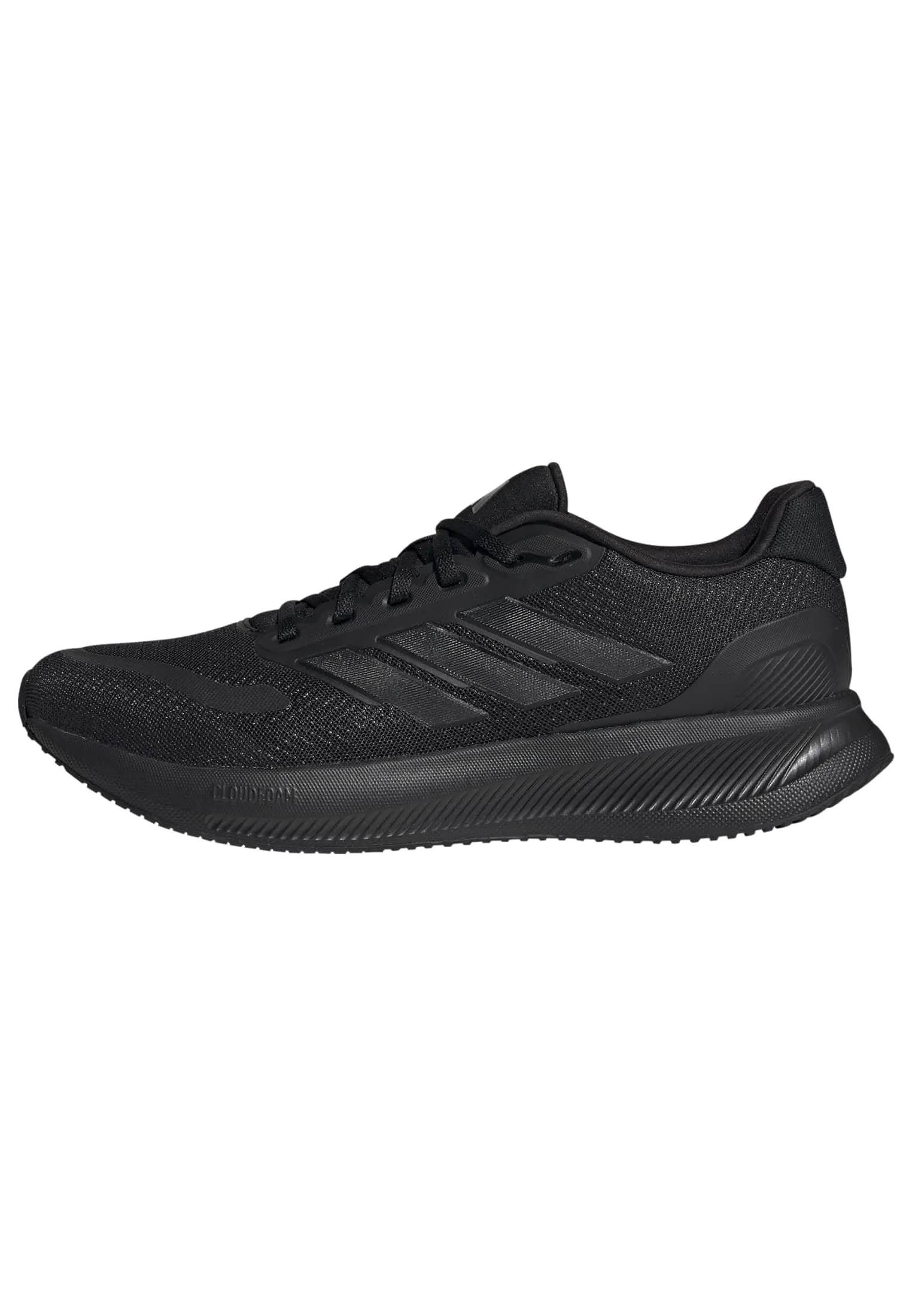 Adidas Uomo Runfalcon 5 Running Shoes, Core Black/Core Black/Core Black, 44 EU