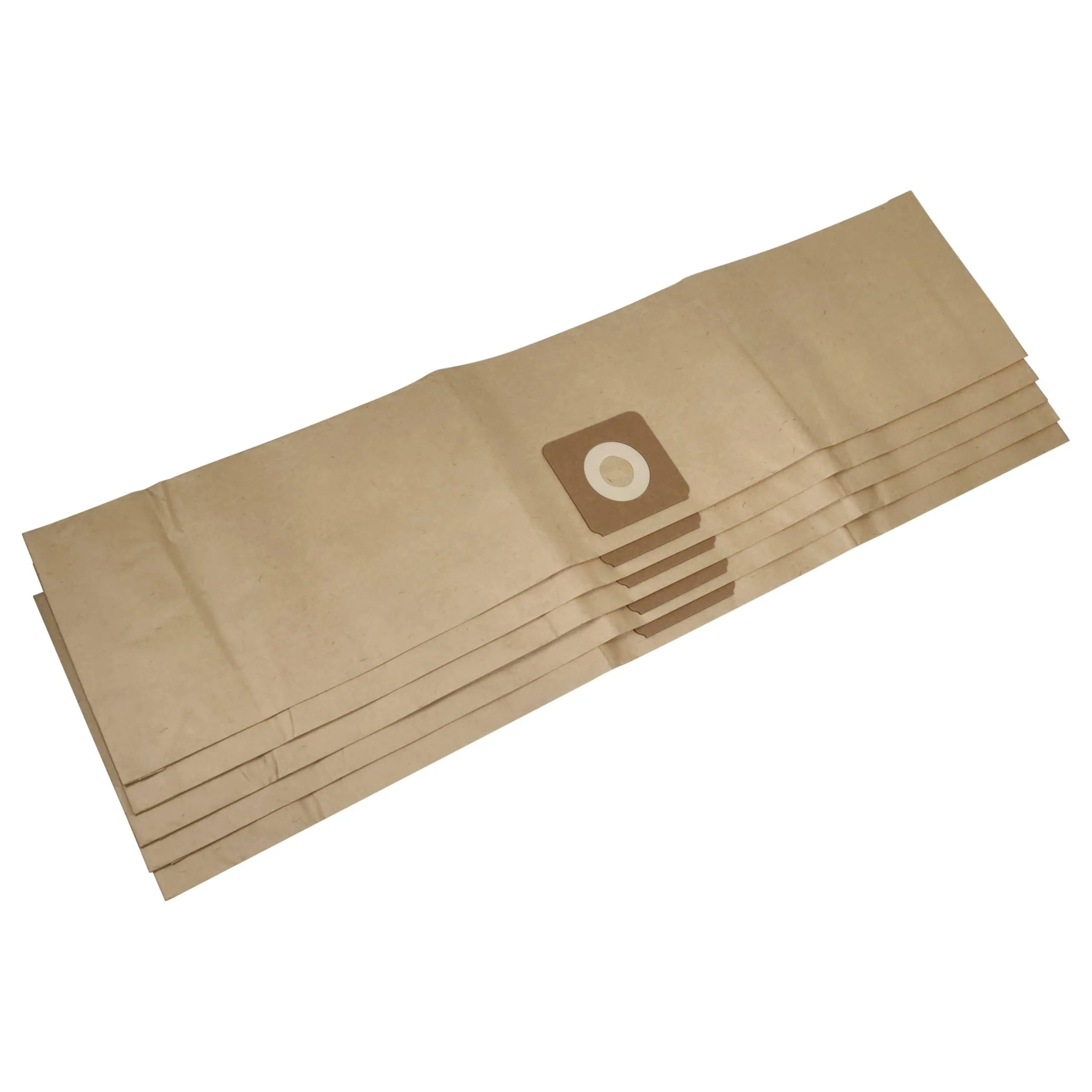 vhbw 5x sacchetti compatibile con Bosch UniversalVac 15 aspirapolvere - in carta, 85.95cm x 19.9cm, marrone