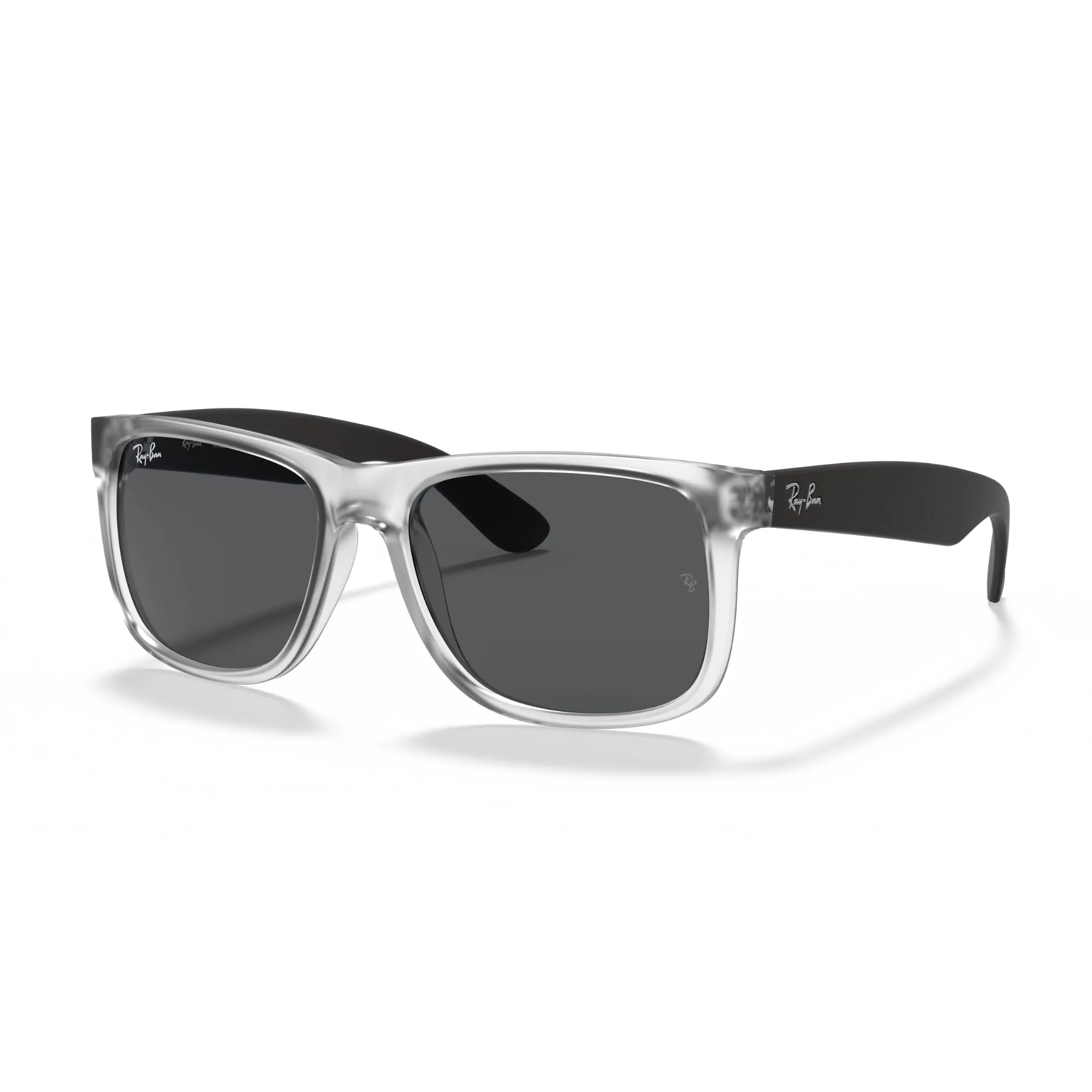 Ray-Ban 0RB4165 Occhiali, Gomma Trasparente, 55 Unisex-Adulto