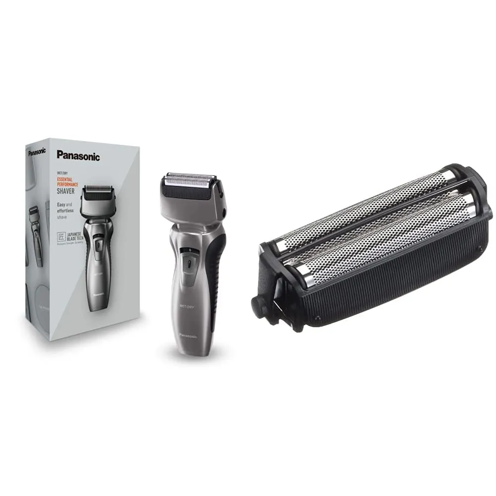 Braun Series 3, Rasoio Elettrico Uomo Testina di Ricambio, Compatibile Con I Rasoi Series 3, Rasatura Veloce ed Efficiente, 31B Nero & Series 3, Rasoio Elettrico Uomo Testina Di Ricambio