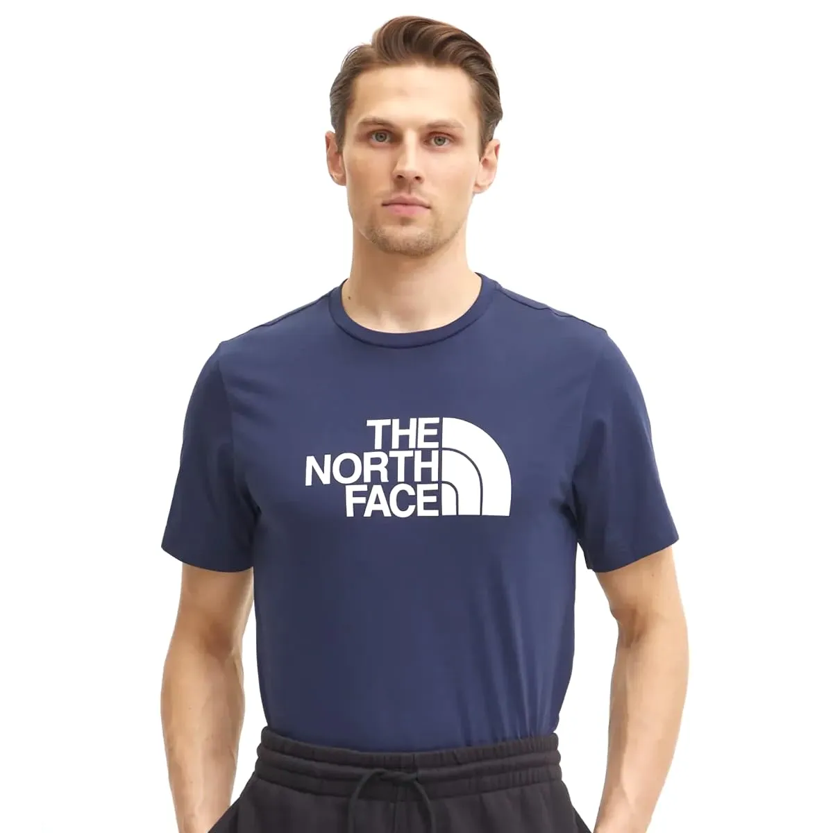 THE NORTH FACE NF0A8A6C8K2 M S/S Easy Tee T-Shirt Uomo Summit Navy Taglia M