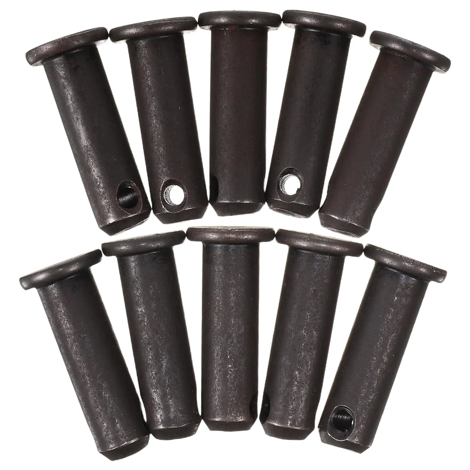 LIFKOME 10 pezzi Spina di Bloccaggio per Catena Carrello Elevatore in Metallo Resistente Ricambio per Collegamento Catena Mast Fissaggio Sicuro per Accessori Carrello Elevatore