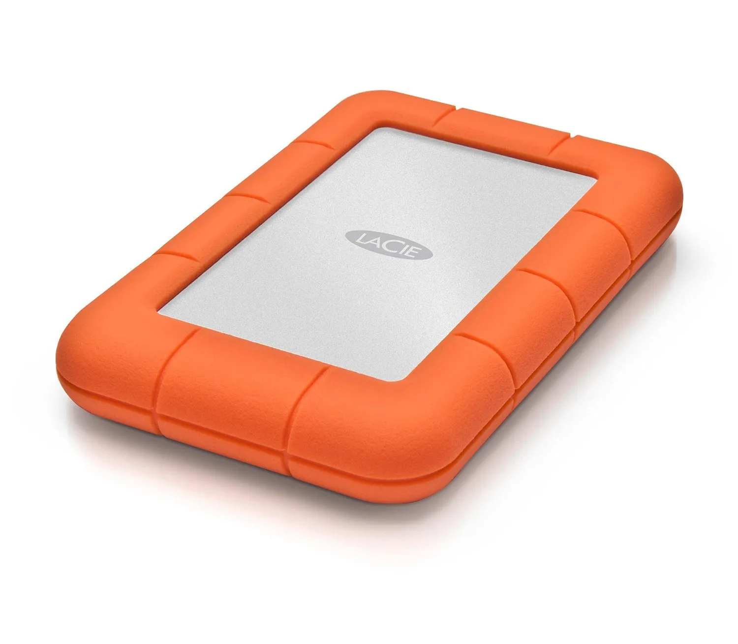 LaCie Rugged Mini 1TB, Hard disk esterno portatile, 2.5", per PC Mac iPad & iPhone, Data Rescue Service (LAC301558)