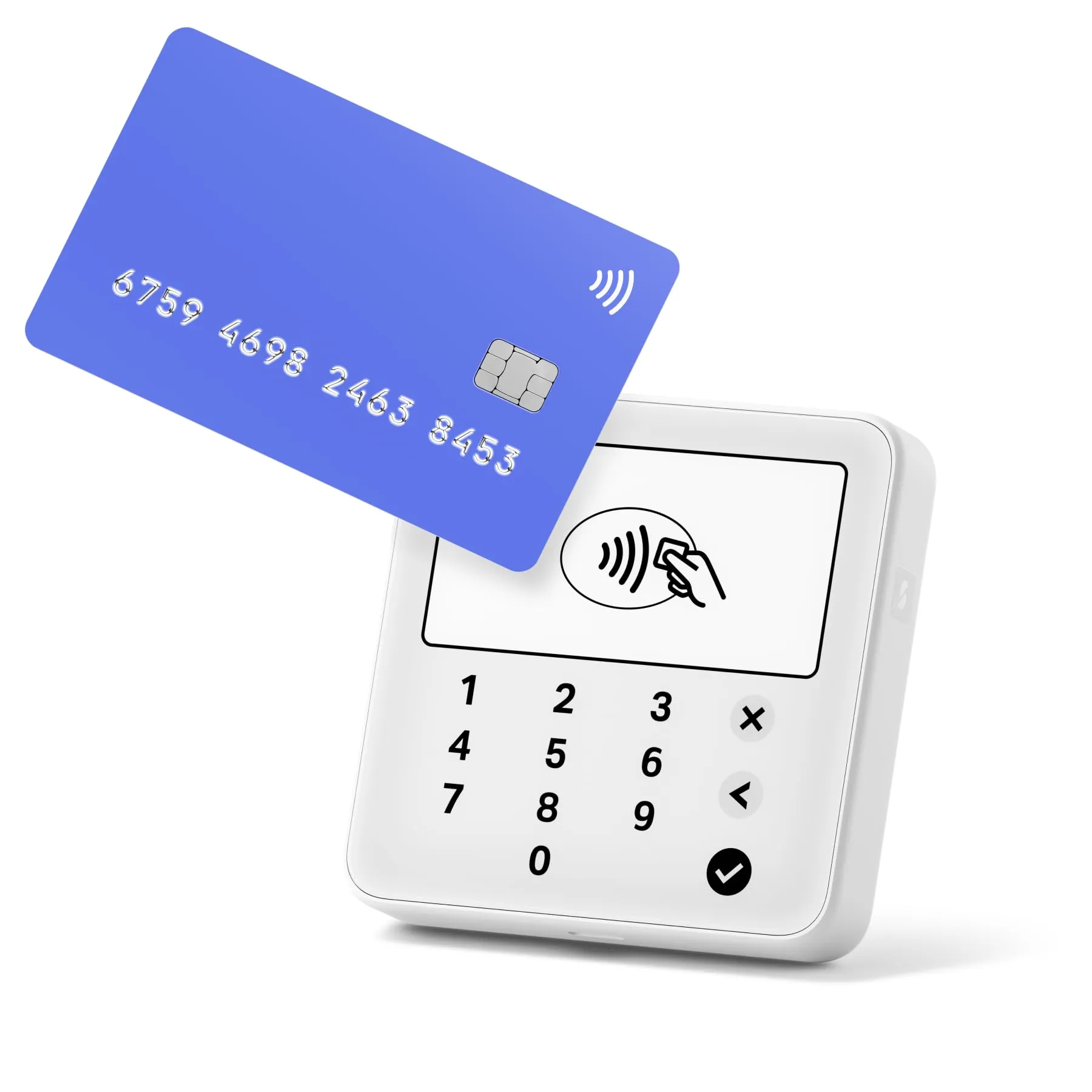 SUMUP Solo Lite: il POS bianco e tascabile dedicato ai pagamenti contactless che ti permette di accettare carte di credito, debito, Apple Pay e molto altro.