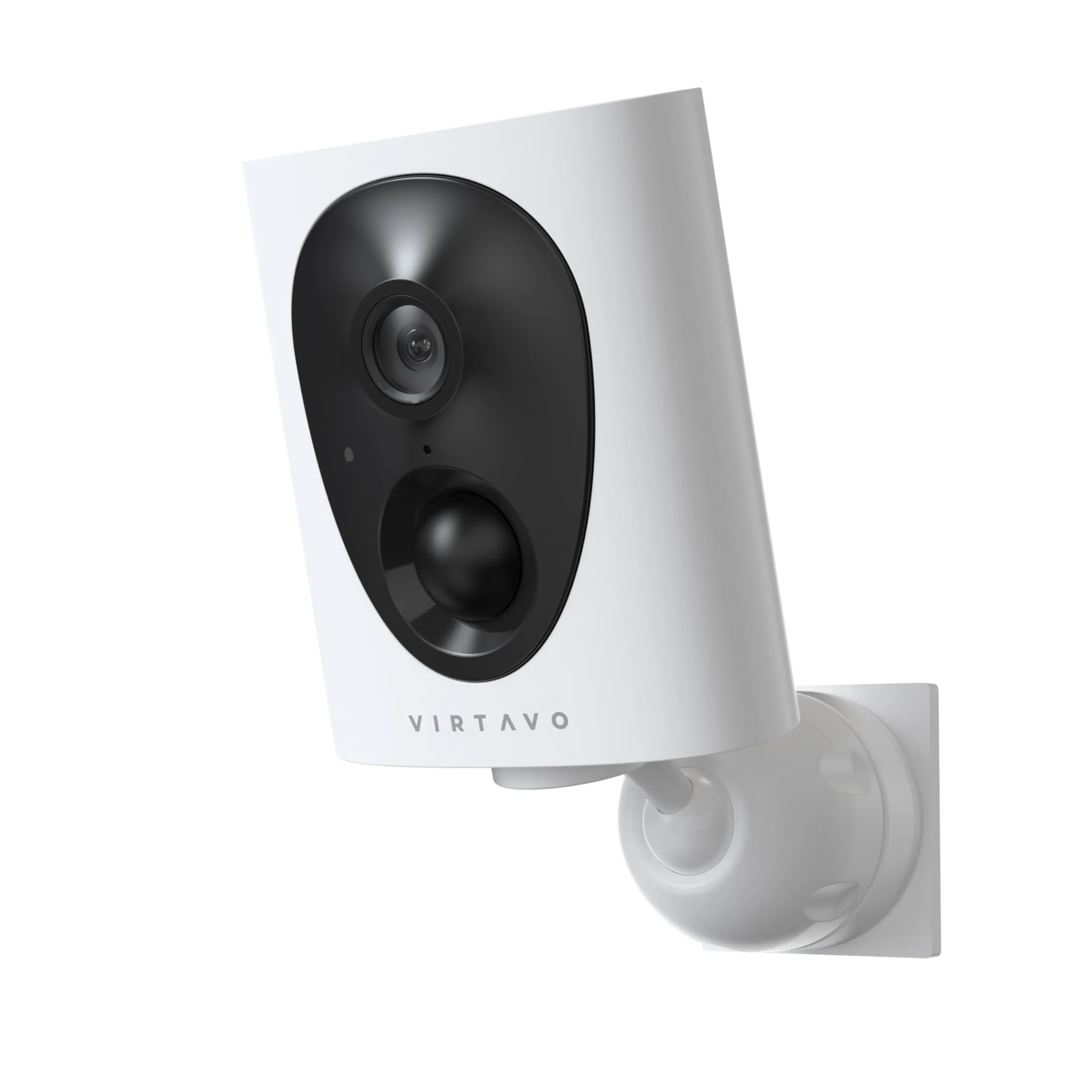 virtavo 2K Telecamera WiFi Esterno Senza Fili a Batteria, Starlight Lente, Visione Notturna a Colori, Videocamera con Allarme, Rilevamento PIR, Audio Bidirezionale, Impermeabile, SD/Cloud