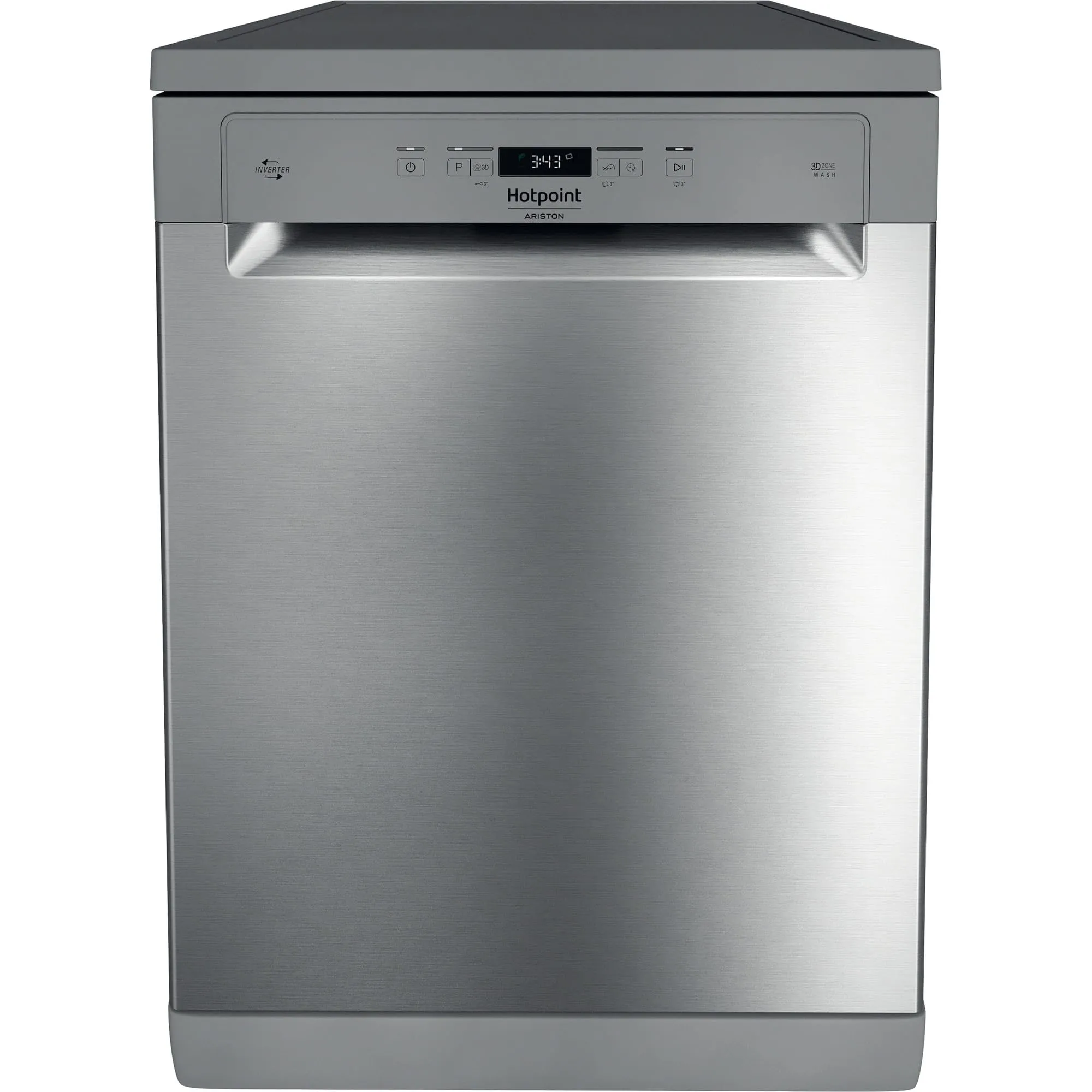 Hotpoint HFC 3C41 CW X Lavastoviglie libera installazione Colore Inox