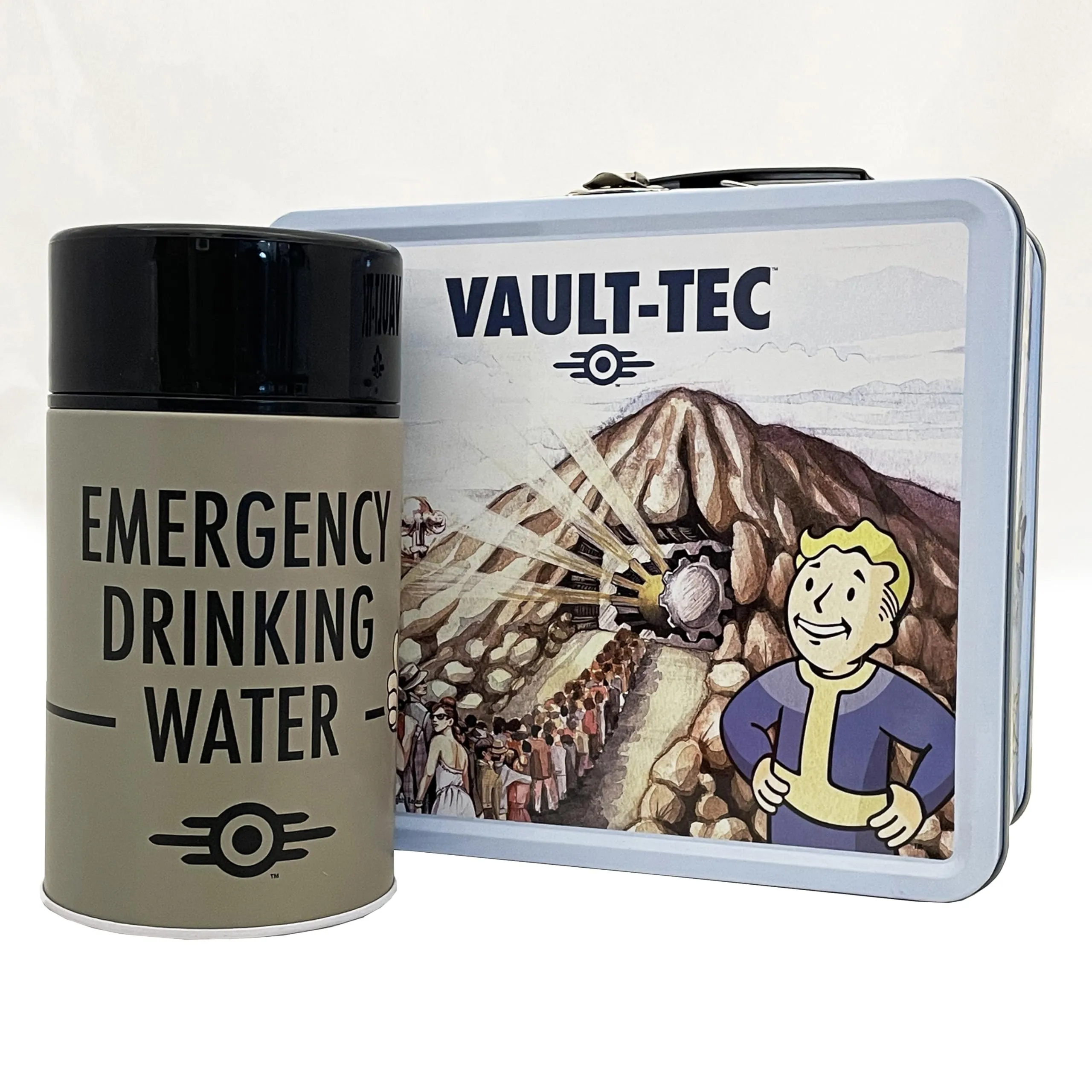 Fallout Clean Vault-Tec Scatola da pranzo e borraccia