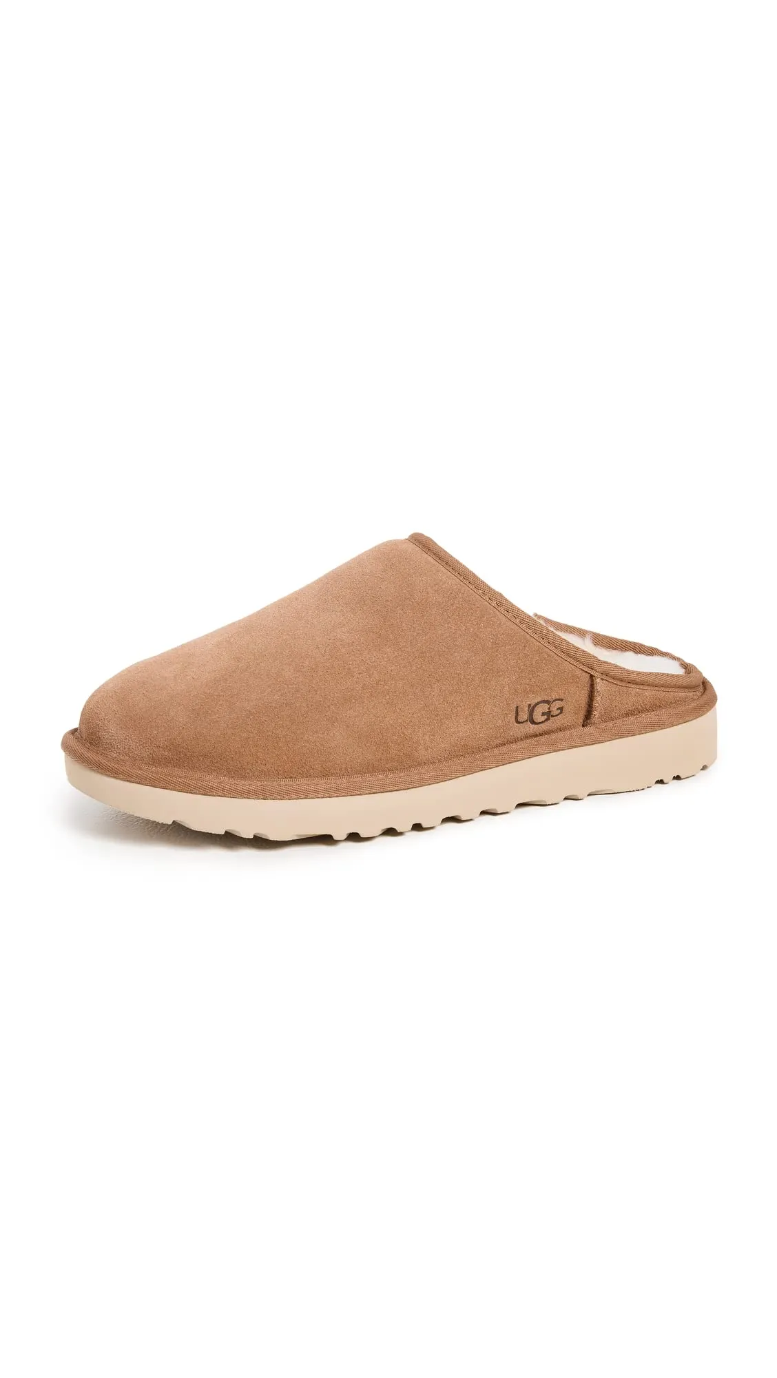 UGG Pantofole classiche da uomo, Castagna, 43 EU
