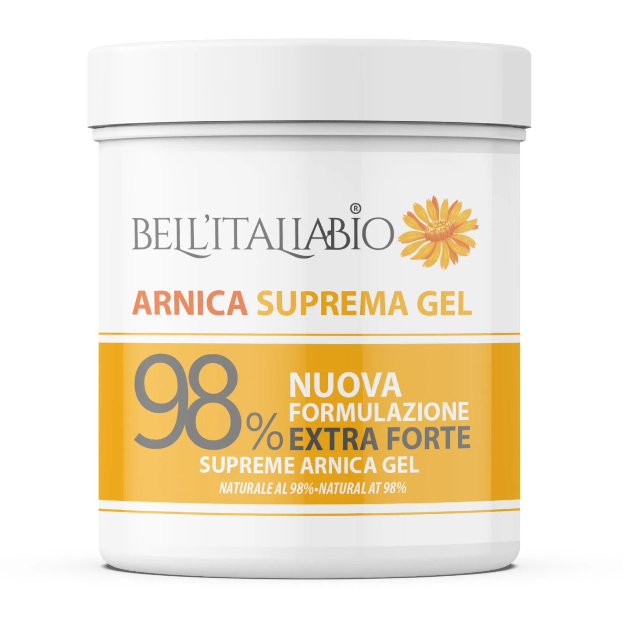 Arnica per Cavalli Uso Umano 98% Formula Naturale Extra Forte, Arnica Gel Forte per Massaggi Locali, 100% Made in Italy 550 ml - BELL'ITALIABIO…