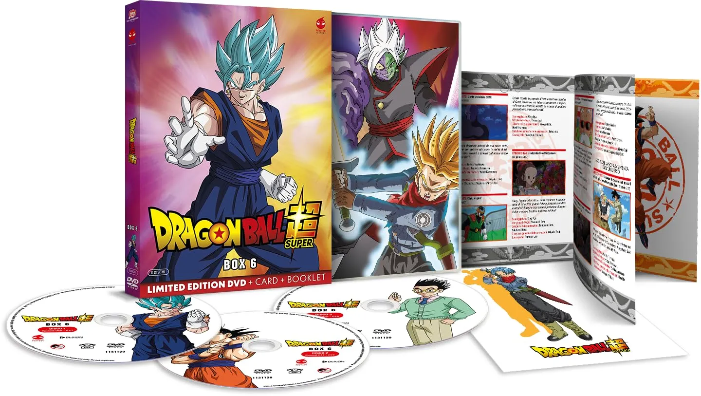 Dragon Ball Super Box 6 (3 DVD)