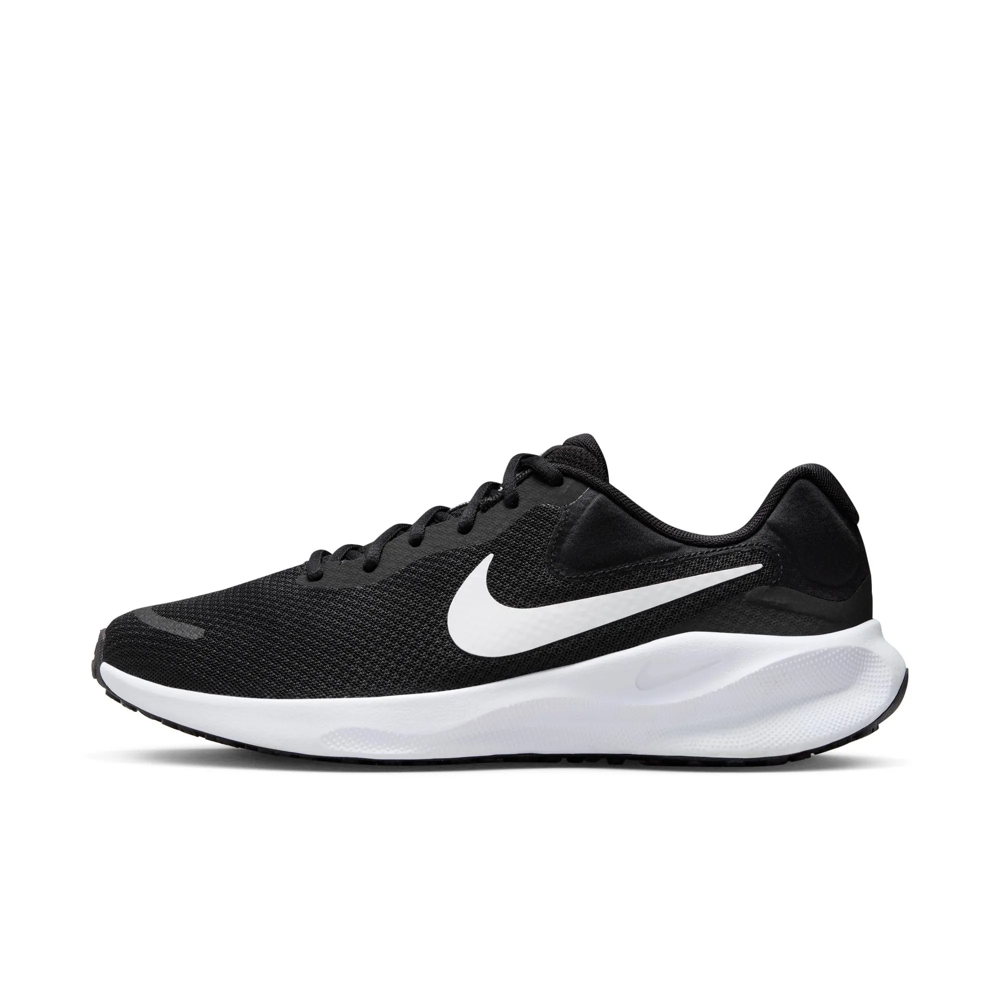 Nike Revolution 7, Sneaker Uomo, Nero off Nero, 41 EU