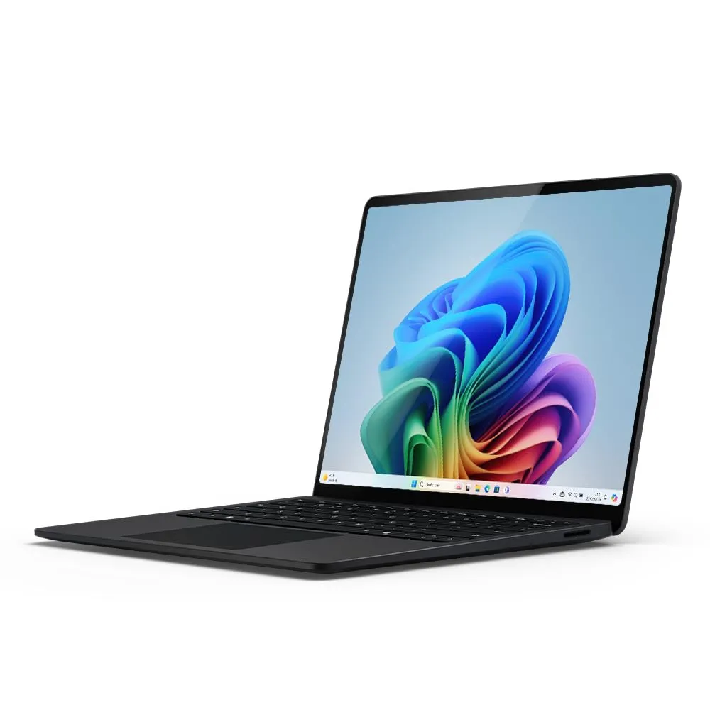 Microsoft Surface Laptop | Copilot+ PC | 13.8” Touchscreen | Snapdragon X Elite | 16GB RAM | 512GB SSD | Ultimo modello, 7a edizione | Nero
