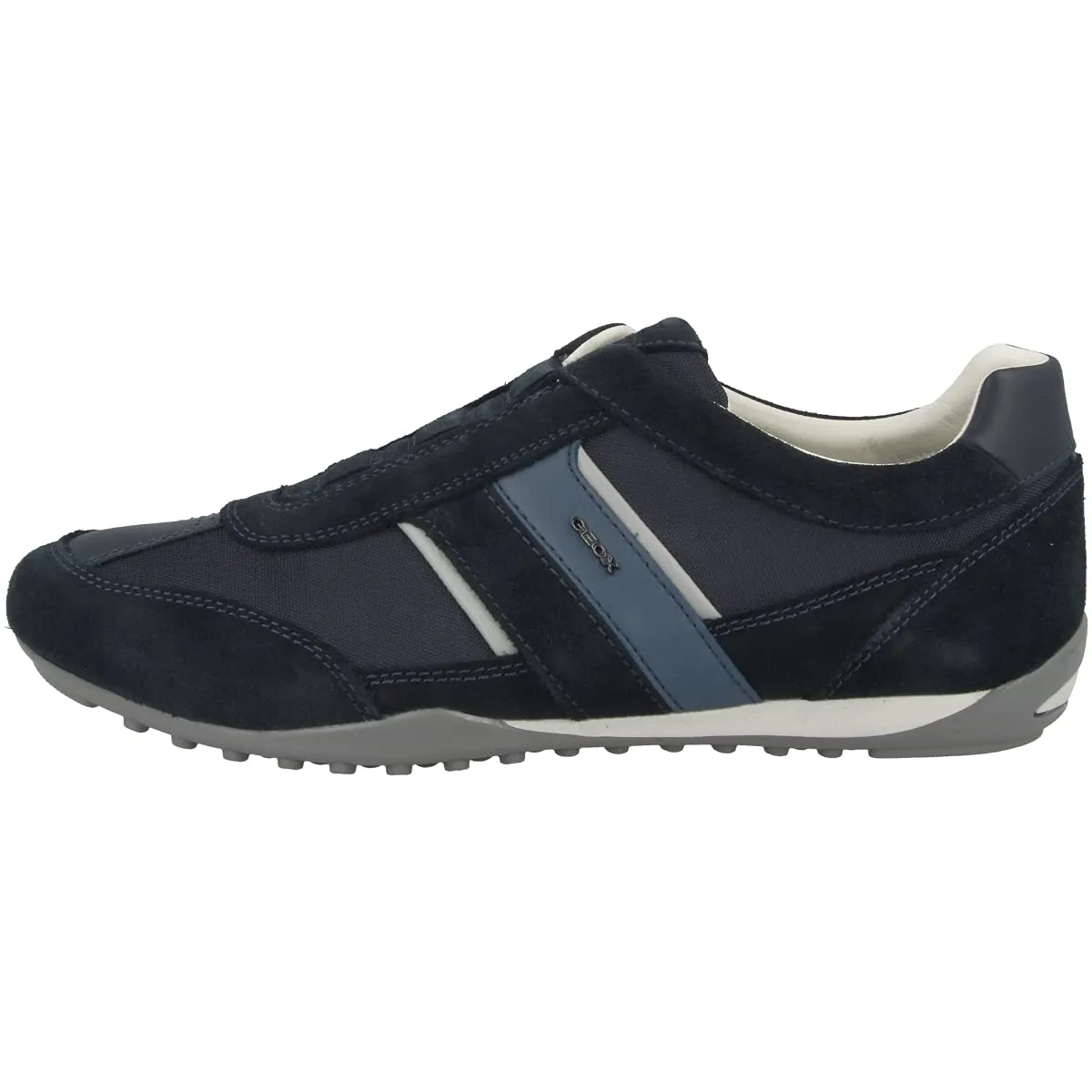 Geox U Wells A, Sneakers Uomo, Blu (Navy), 45 EU